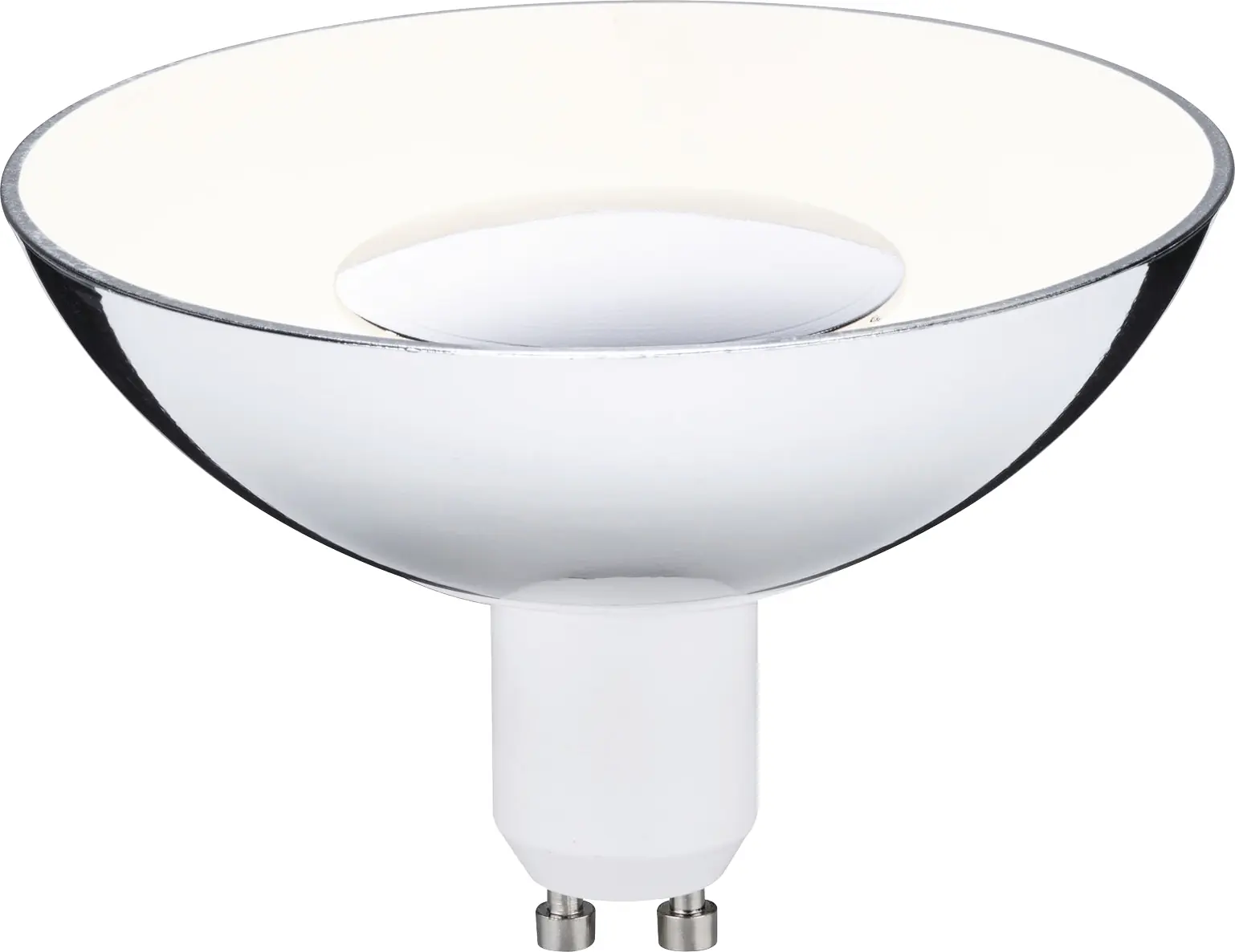 Paulmann LED Leuchtmittel Deko Reflektor GU10 4,9 W weiß silber dimmbar