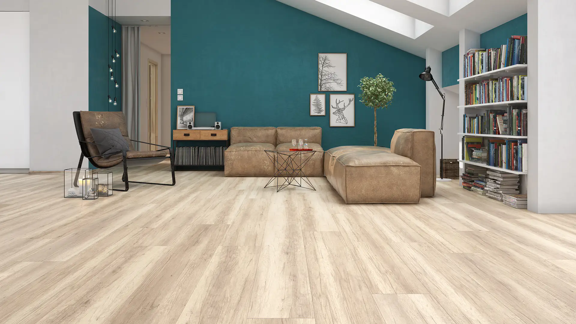 Classen Grande XXL Alamo Eiche hellgrau 