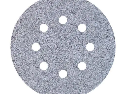 Wolfcraft Haftscheiben K120 125 mm für Exzenterschleifer 5 Stück