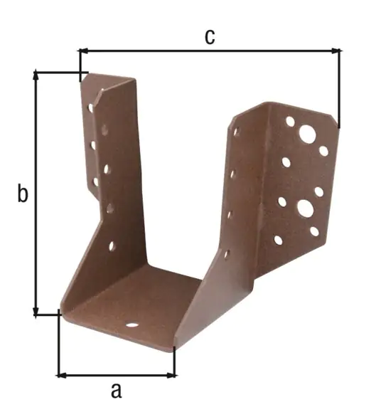 Alberts Duravis Balkenschuh Typ A 8,0 x 12,0 cm