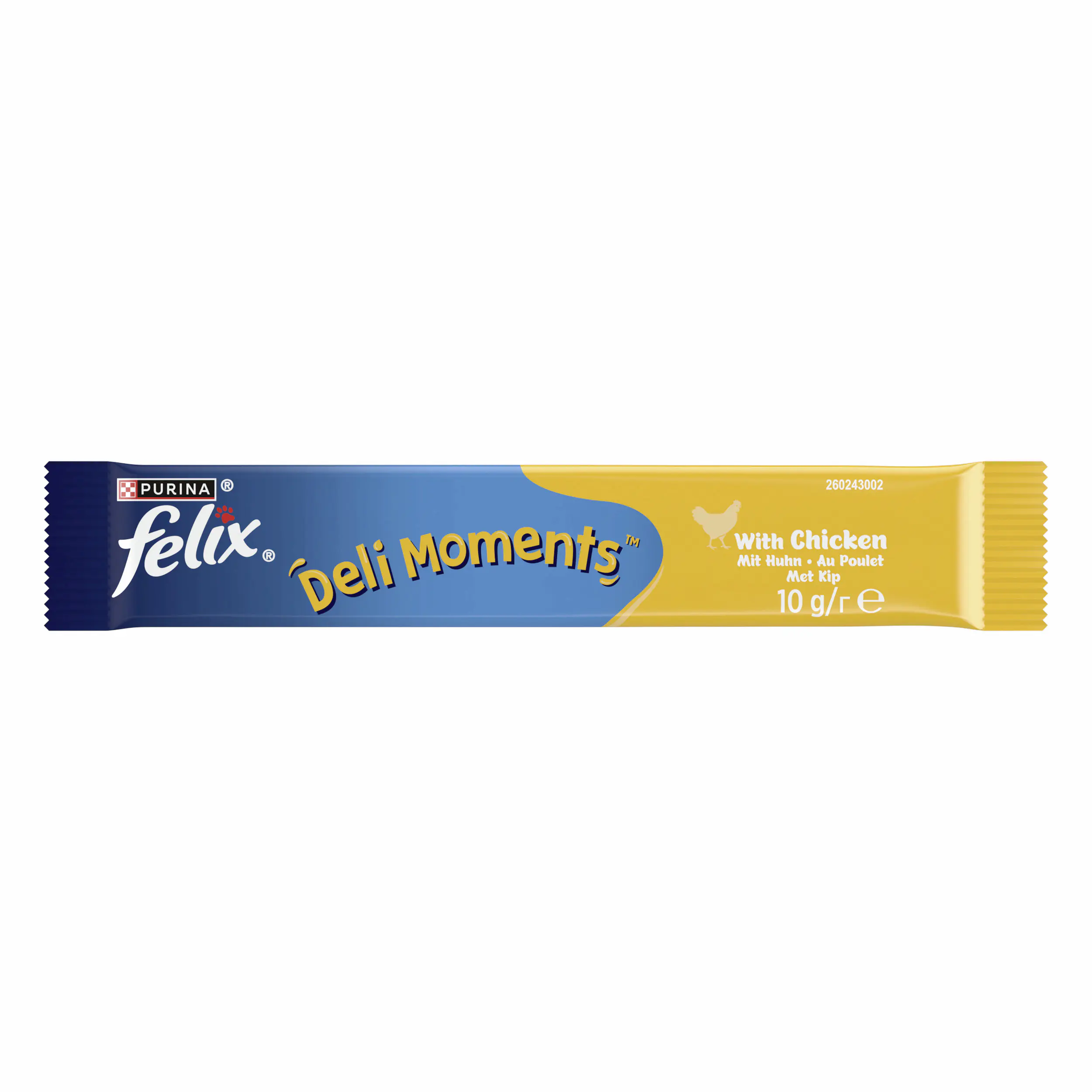 Felix Deli Moments Katzensnacks Adult 4 x 10 g Huhn 