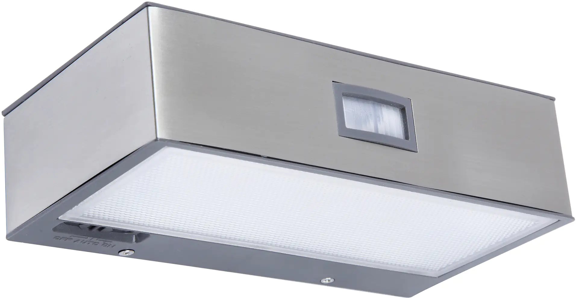 Lutec LED Solarleuchte Brick Edelstahl IP44