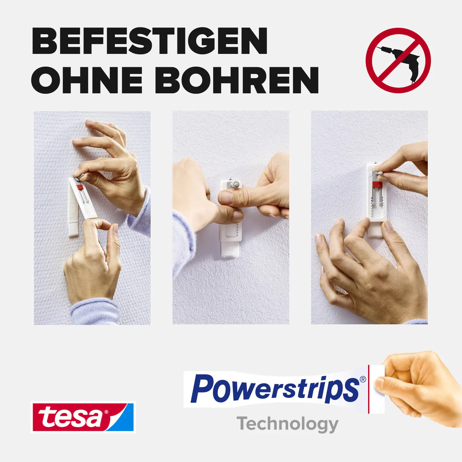 tesa Klebeschraube Traglast 1 kg, 2 Stück