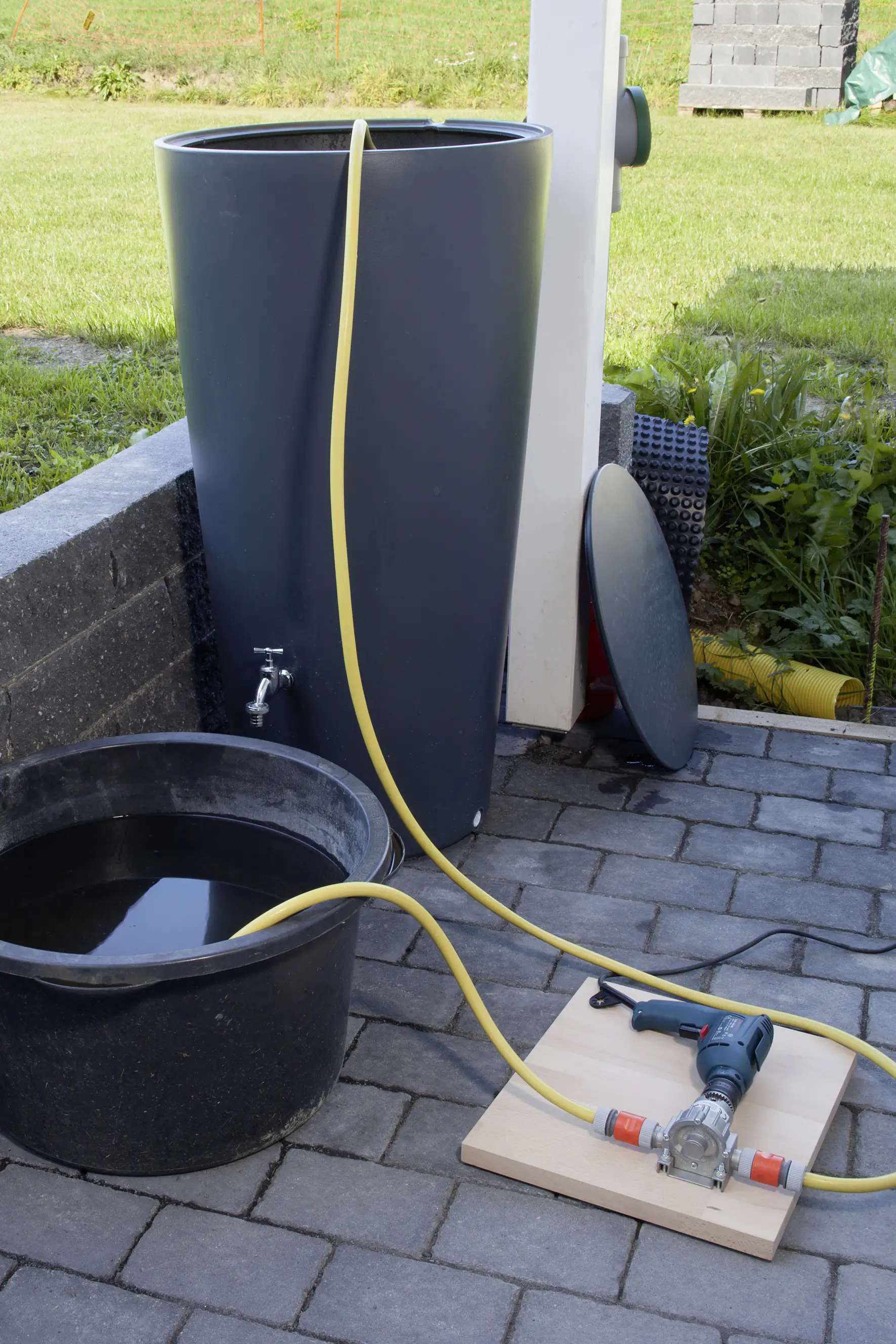 Wolfcraft Bohrmaschinen-Pumpe 3000 l/h Metallgehäuse Wolfcraft Bohrmaschinen-Pumpe 3000 l/h Metallgehäuse