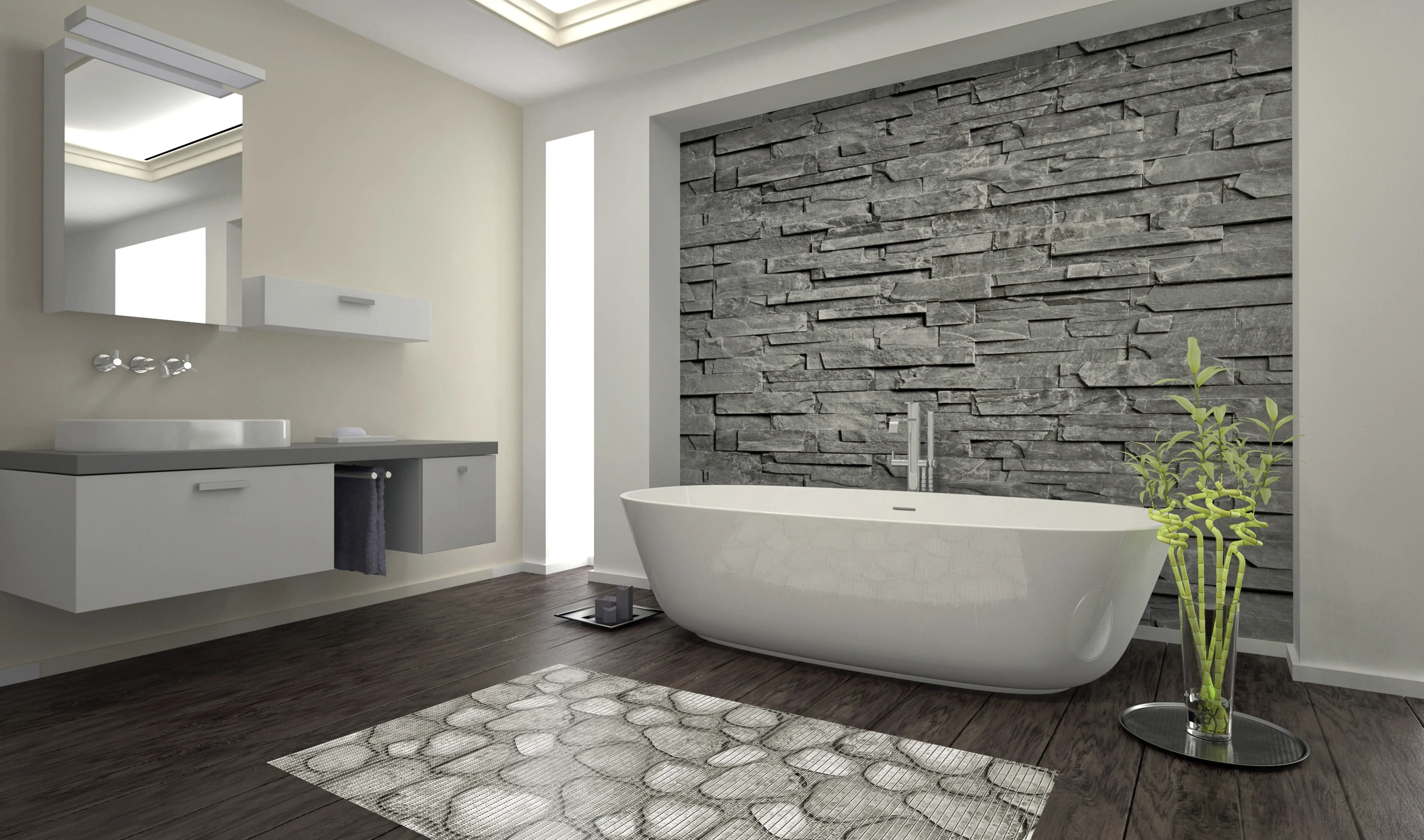 d-c-floor® Universalmatte Floor Comfort New Stones, 50 x 80 cm d-c-floor® Universalmatte Floor Comfort New Stones, 50 x 80 cm