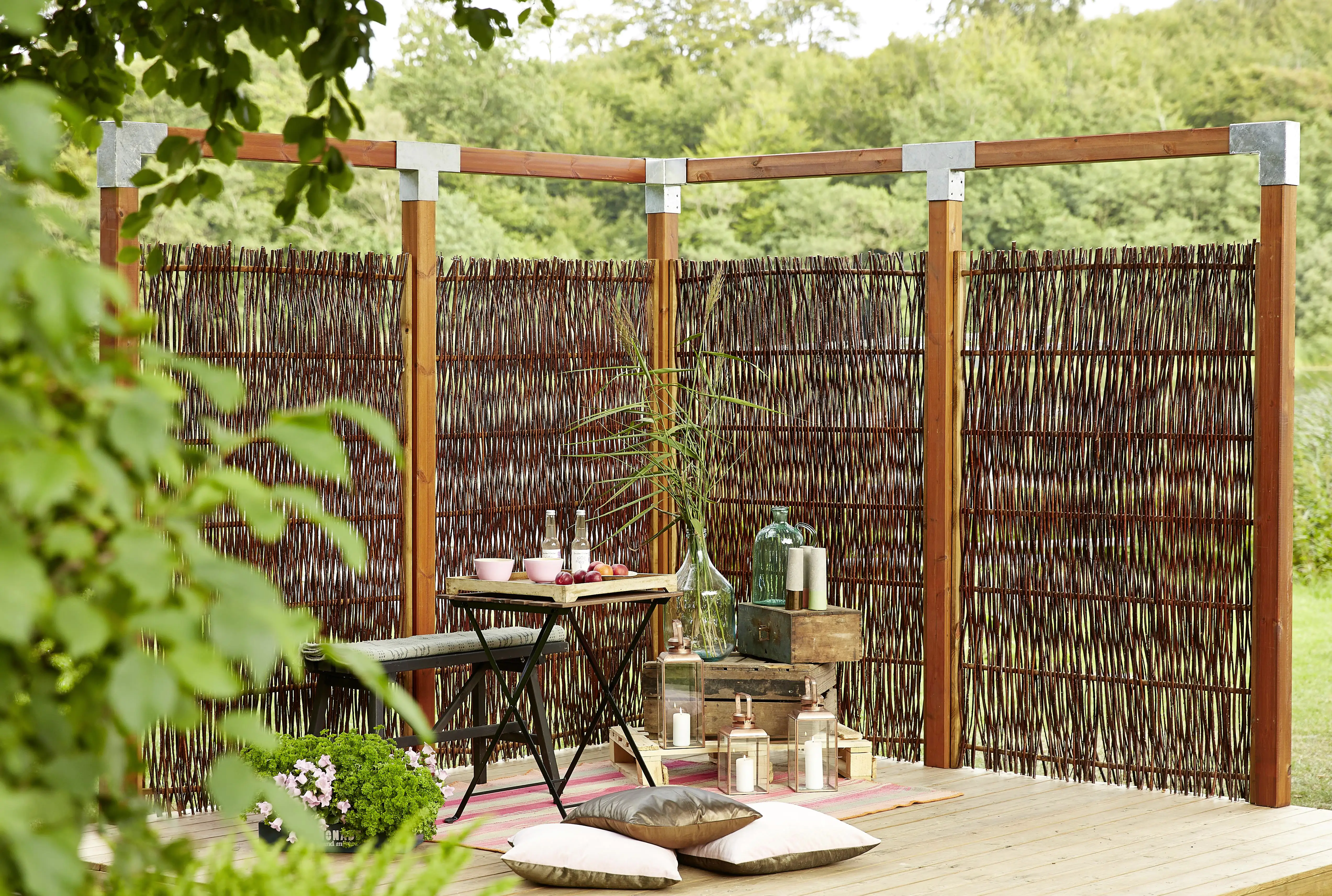 Plus Zaunelement Luxus Weide 120 x 180 cm