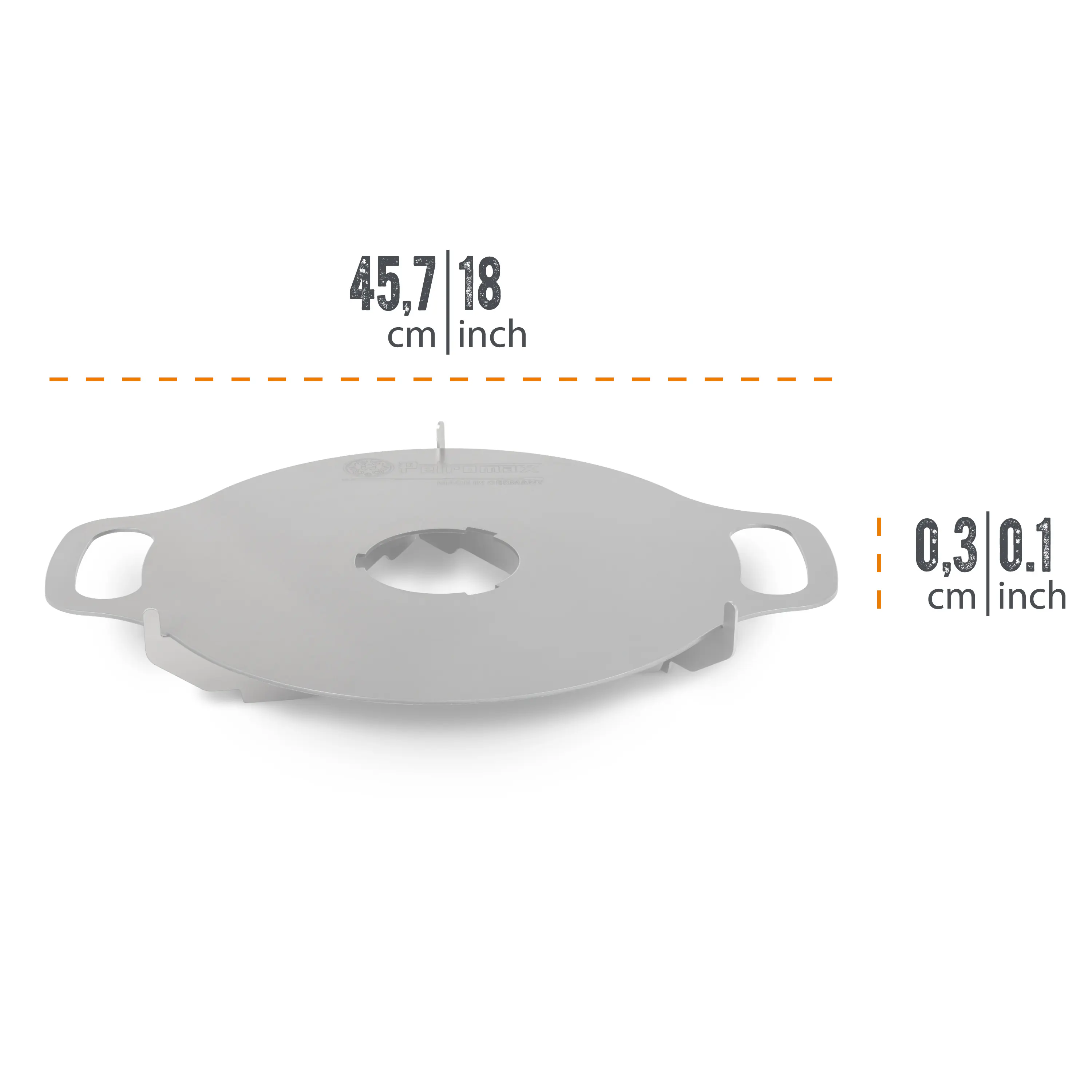 Petromax Atago Grillplatte Stahl Petromax Atago Grillplatte Stahl