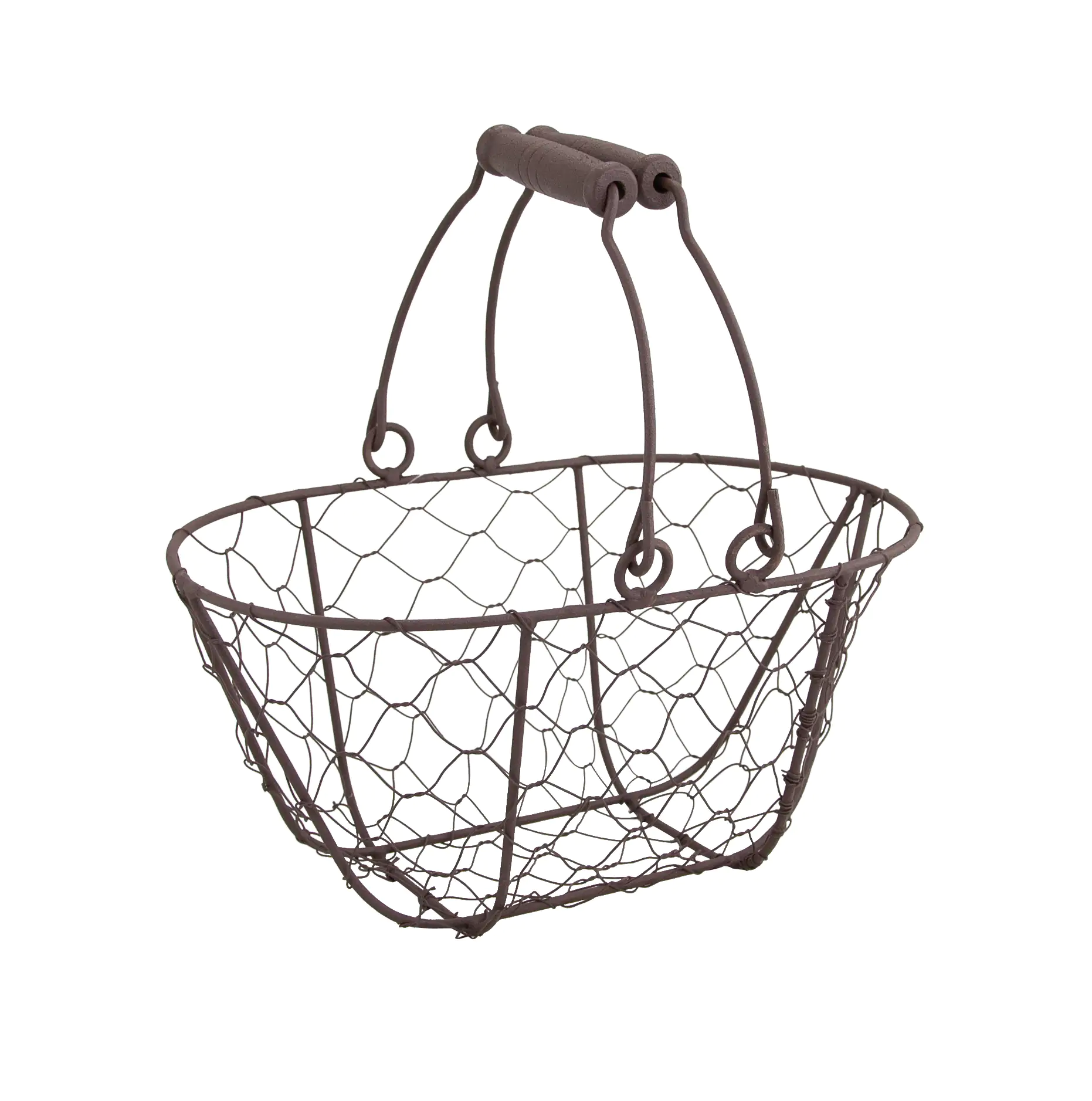 Riffelmacher Korb mit Griffen 25 x 16 x 12/24 cm