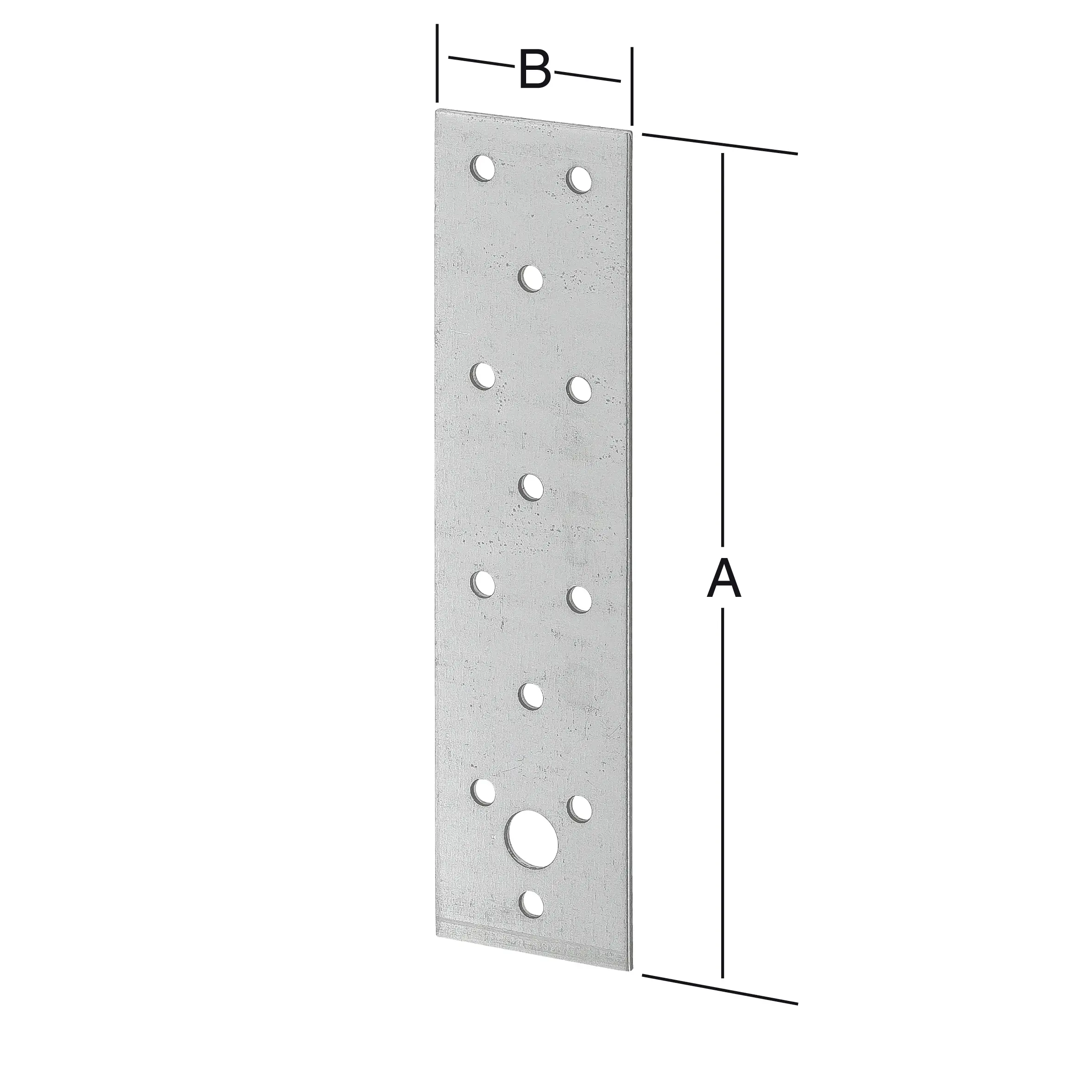 Vormann Lochplatten sendzimir verzinkt 240 x 80 mm