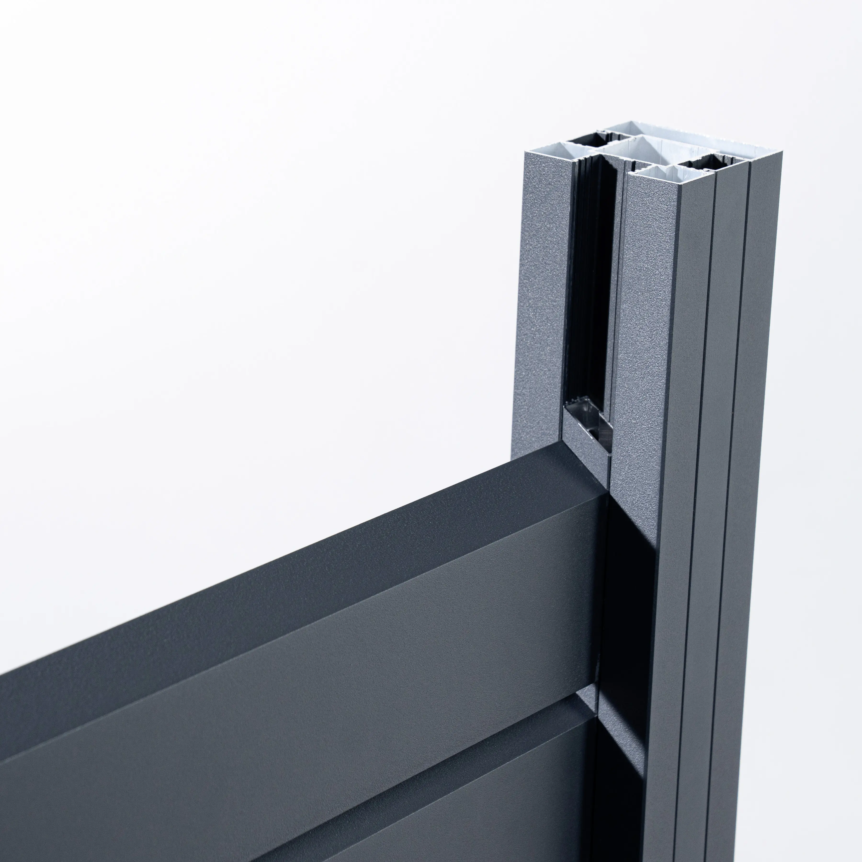 Ambiente Alu-Zaun Grundset Rhombus MINI 187 x 244,2 cm anthrazit