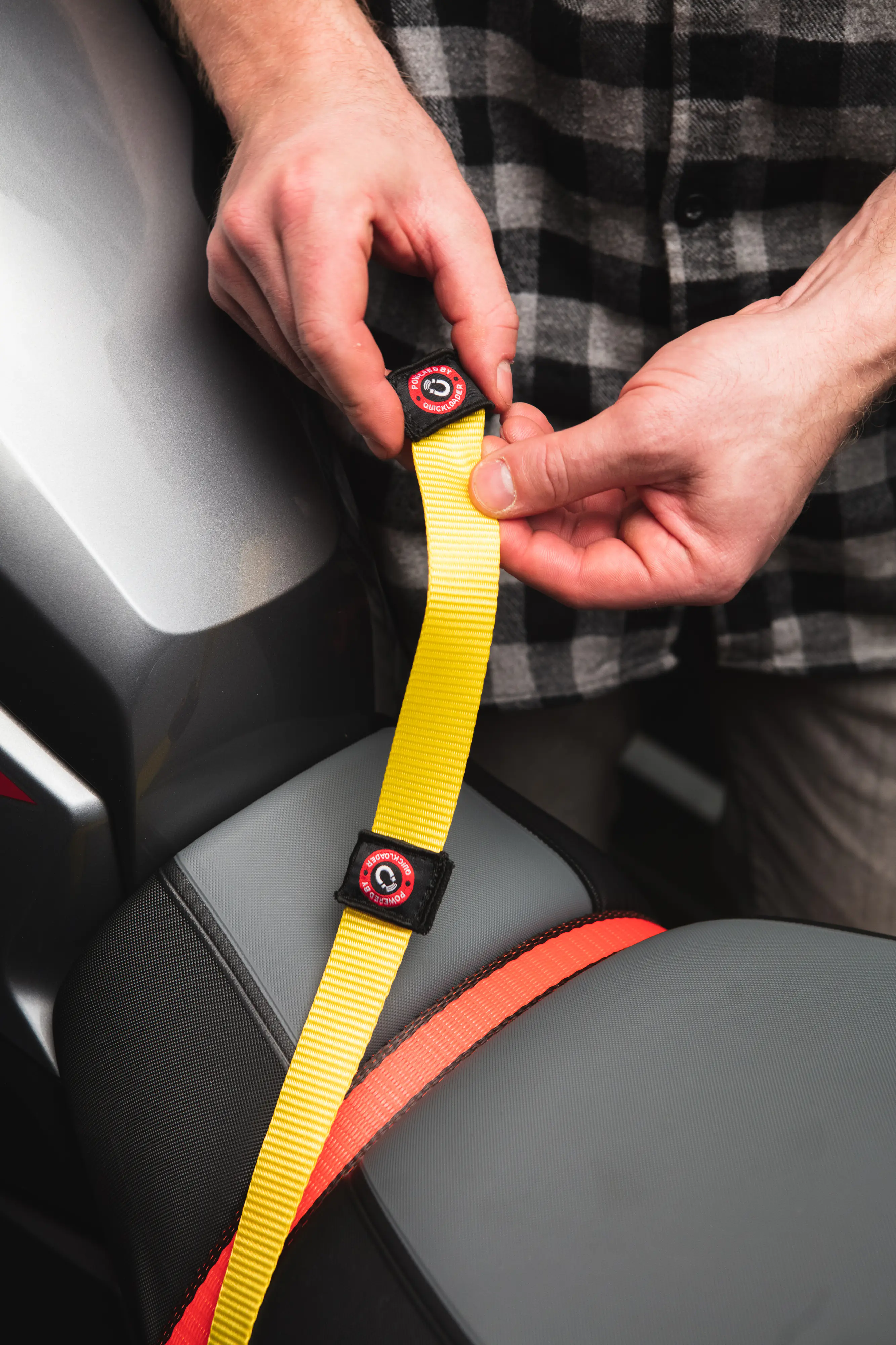 QUICKLOADER® Magnethalter für Zurrgurt 25 mm