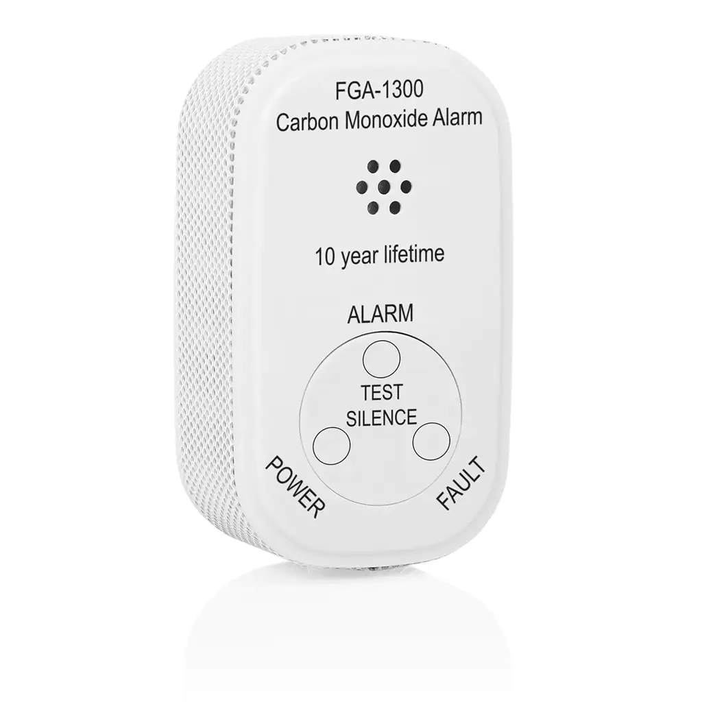 Smartwares CO Kohlenmonoxidmelder FGA-13000 Gaswarngerät, weiß, 10 Jahre
