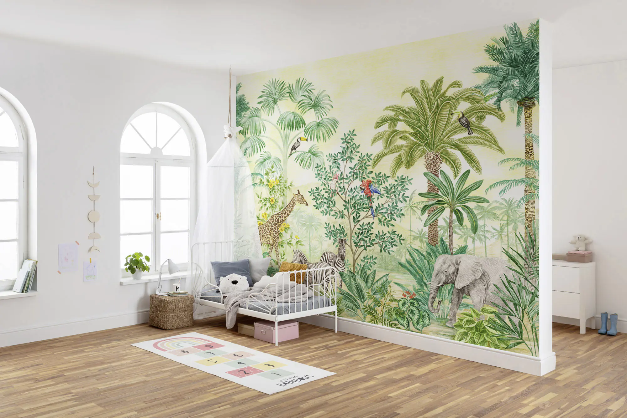 Komar Vlies Fototapete Jungle Adventure 350 x 280 cm 