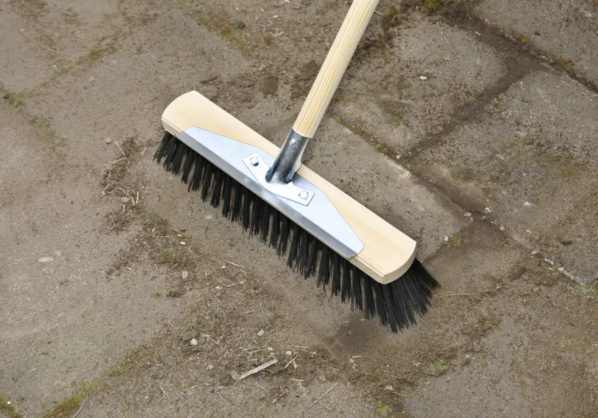 Floraworld Universalbesen mit Stiel 40 cm Arbeitsbreite