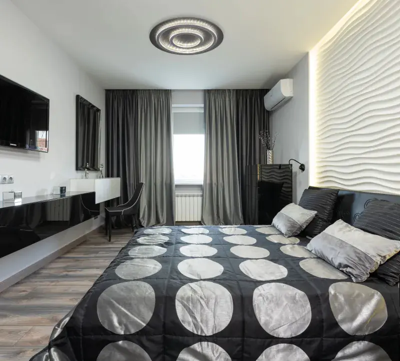 Globo Deckenleuchte Jayden Ø 55 x 6 cm schwarz CCT