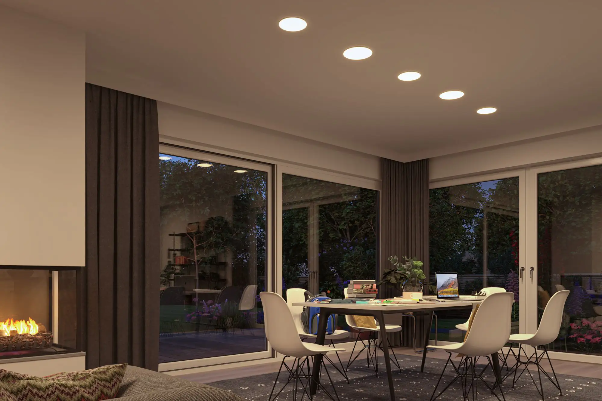 4000870923924_4 Paulmann Einbauleuchte LED Veluna Varifit rund 18,5 cm 17,5 W satin