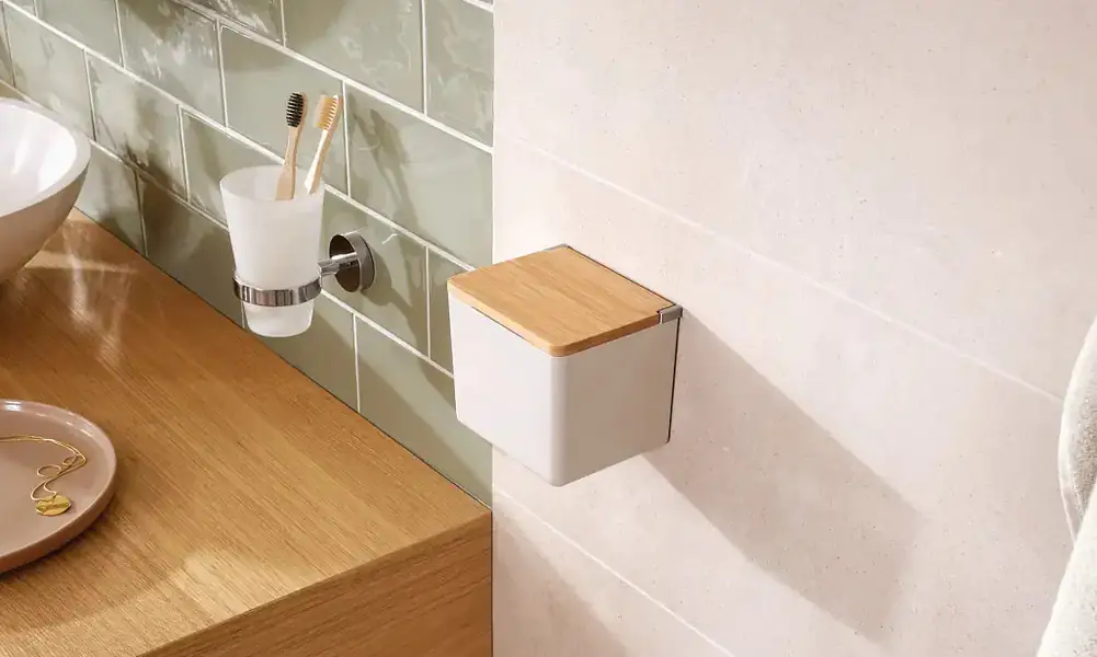 Tesa Aufbewahrungsbox BABOO Größe L zum Kleben