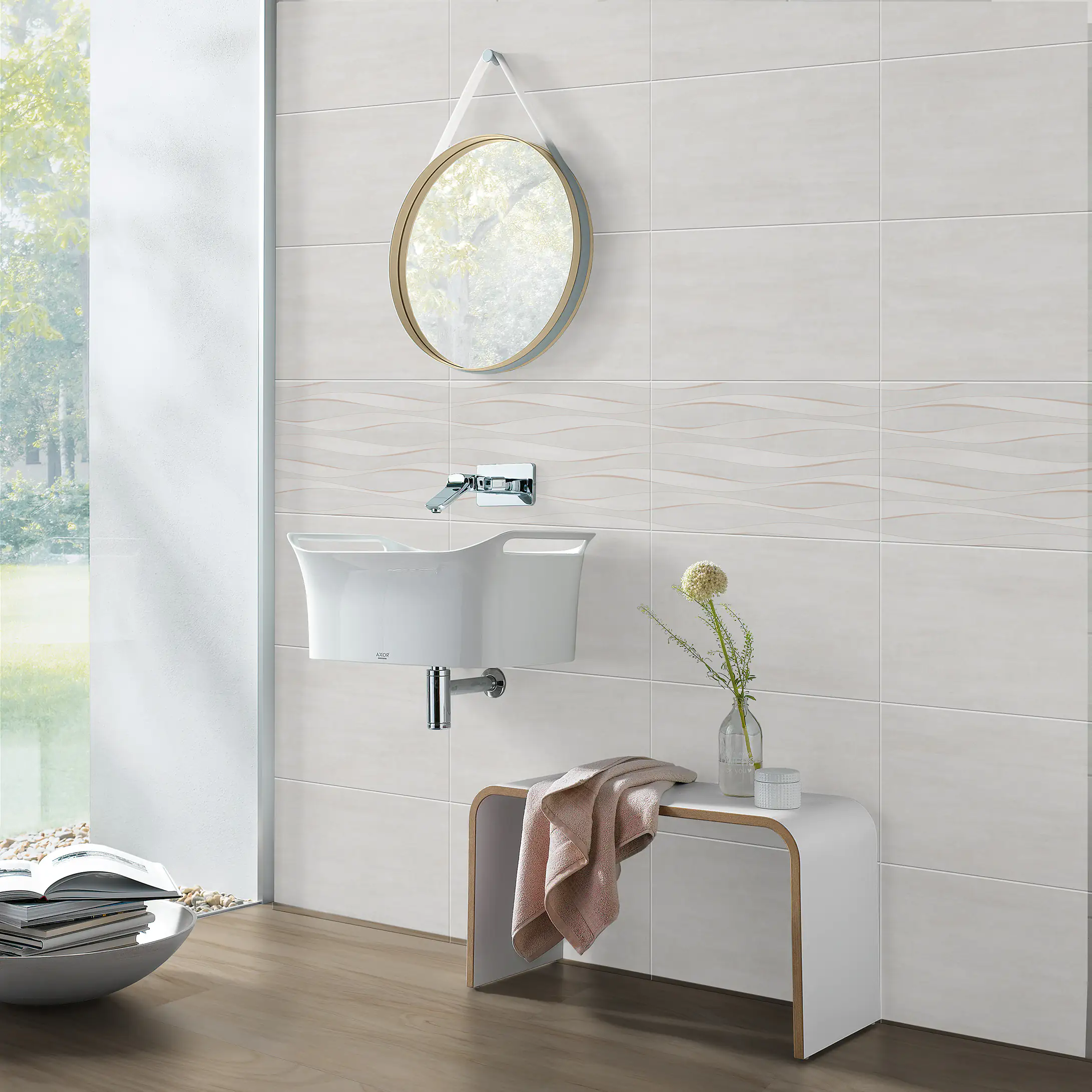 Wandfliese Devon 30 x 60 cm grau