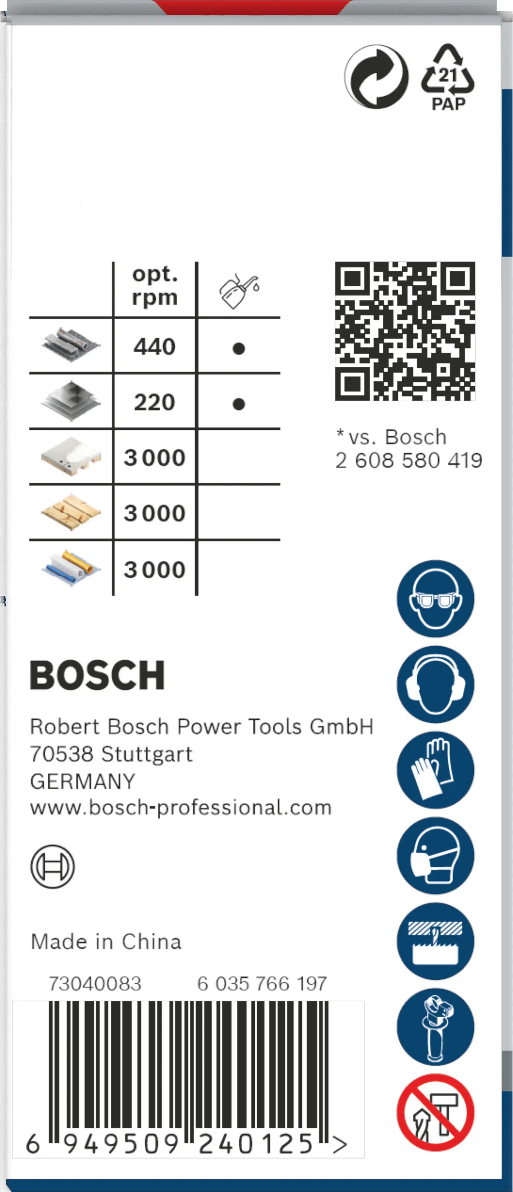 Bosch PRO Multi Material PC Plus Lochsäge 20 mm
