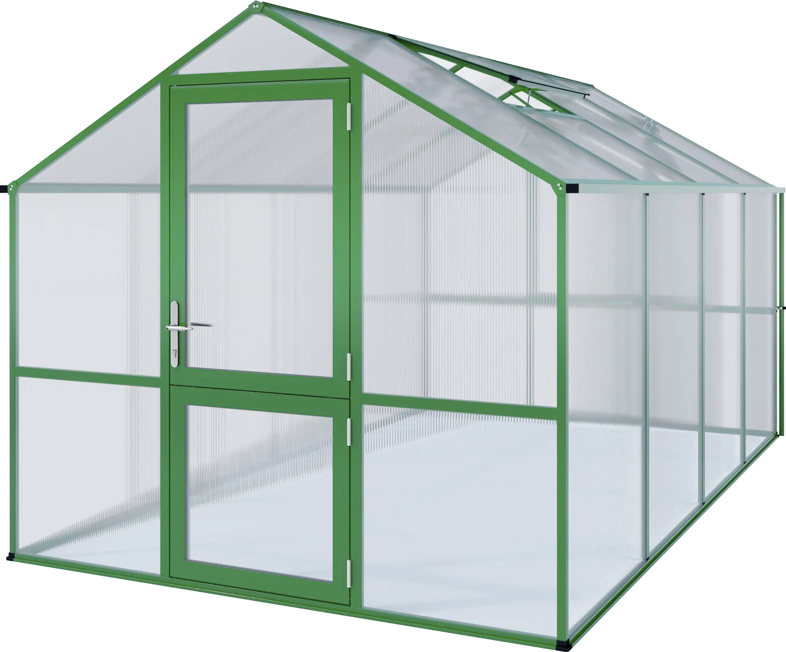 KGT Alu-Gewächshaus Rose IV 233 x 429 cm KGT Alu-Gewächshaus Rose IV 233 x 429 cm