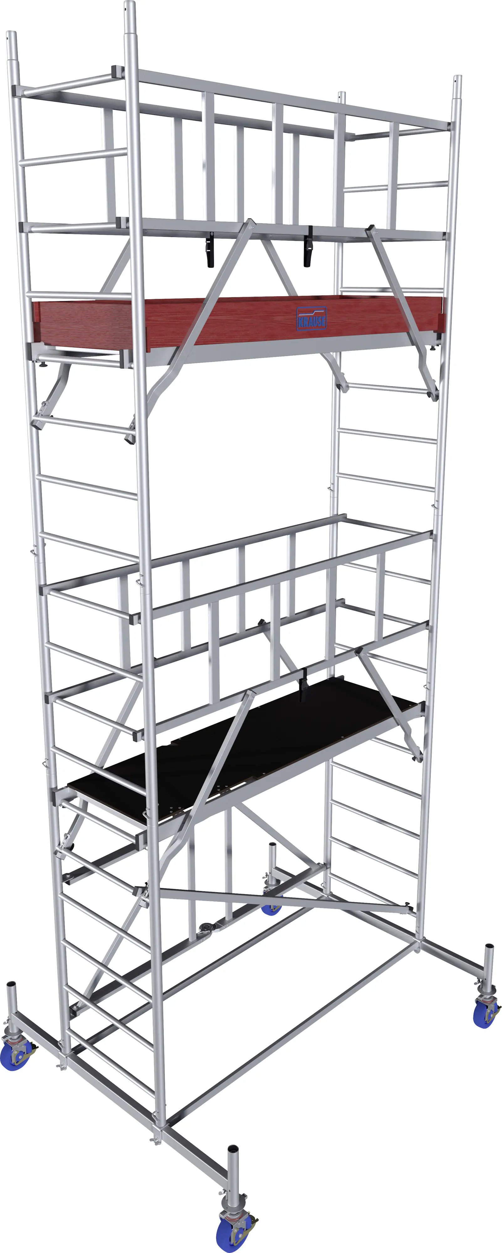 Krause Faltgerüst MONTO ProTec XS Aluminium 5,80 m