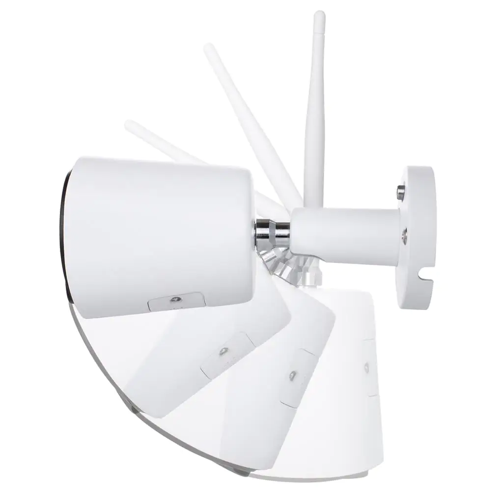 Kabelloses Überwachungskamera Set weiß Kabelloses Überwachungskamera Set weiß