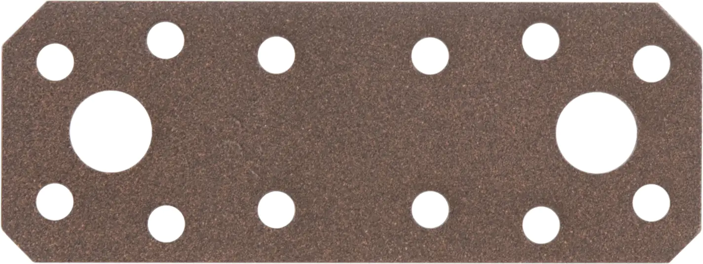 Alberts Duravis Flachverbinder rostbraun, 96 x 35 x 2,5 mm