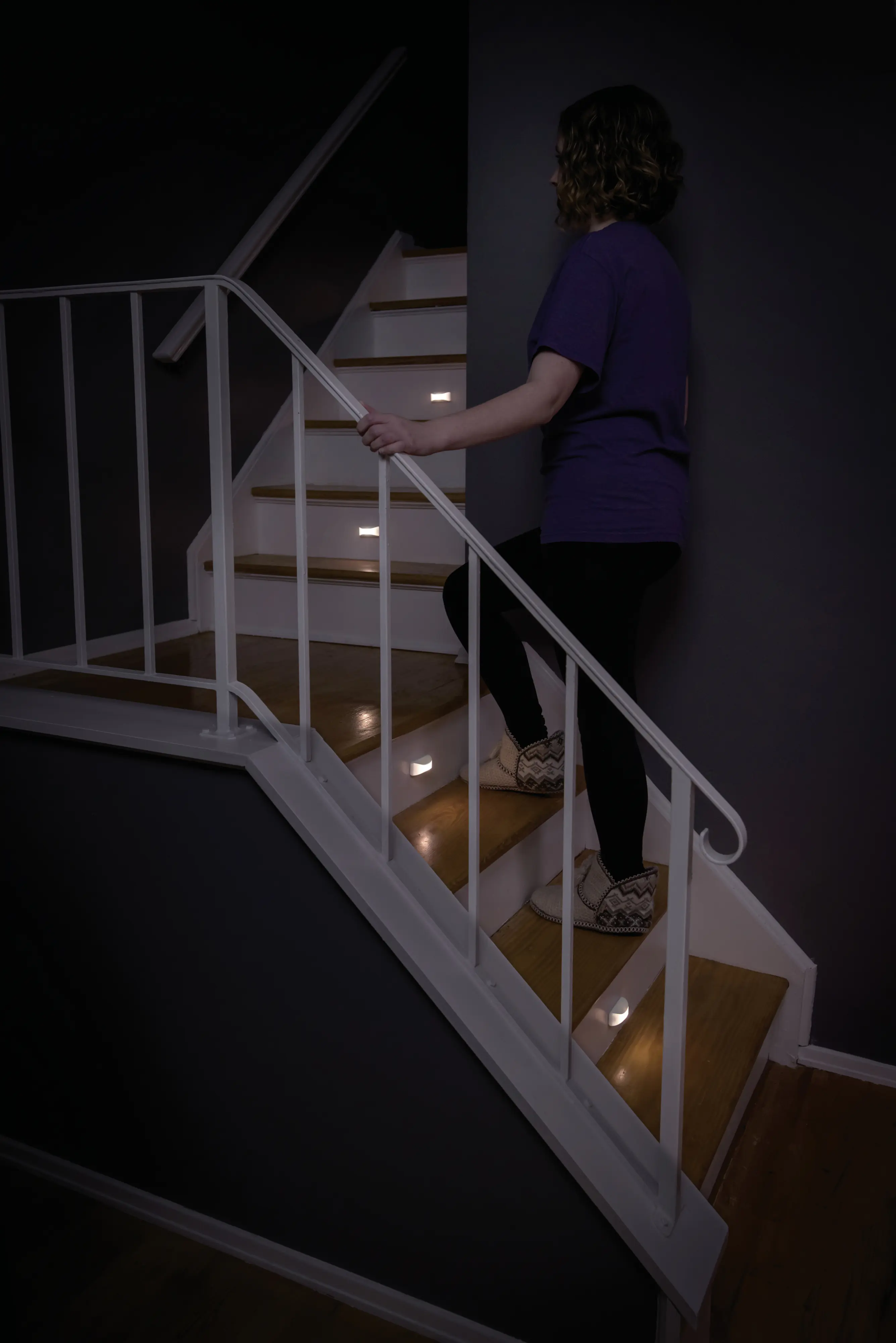 Mr Beams LED Batterielicht Nachtlicht Mini 1lm weiß Dämmerungssensor 2er-Pack