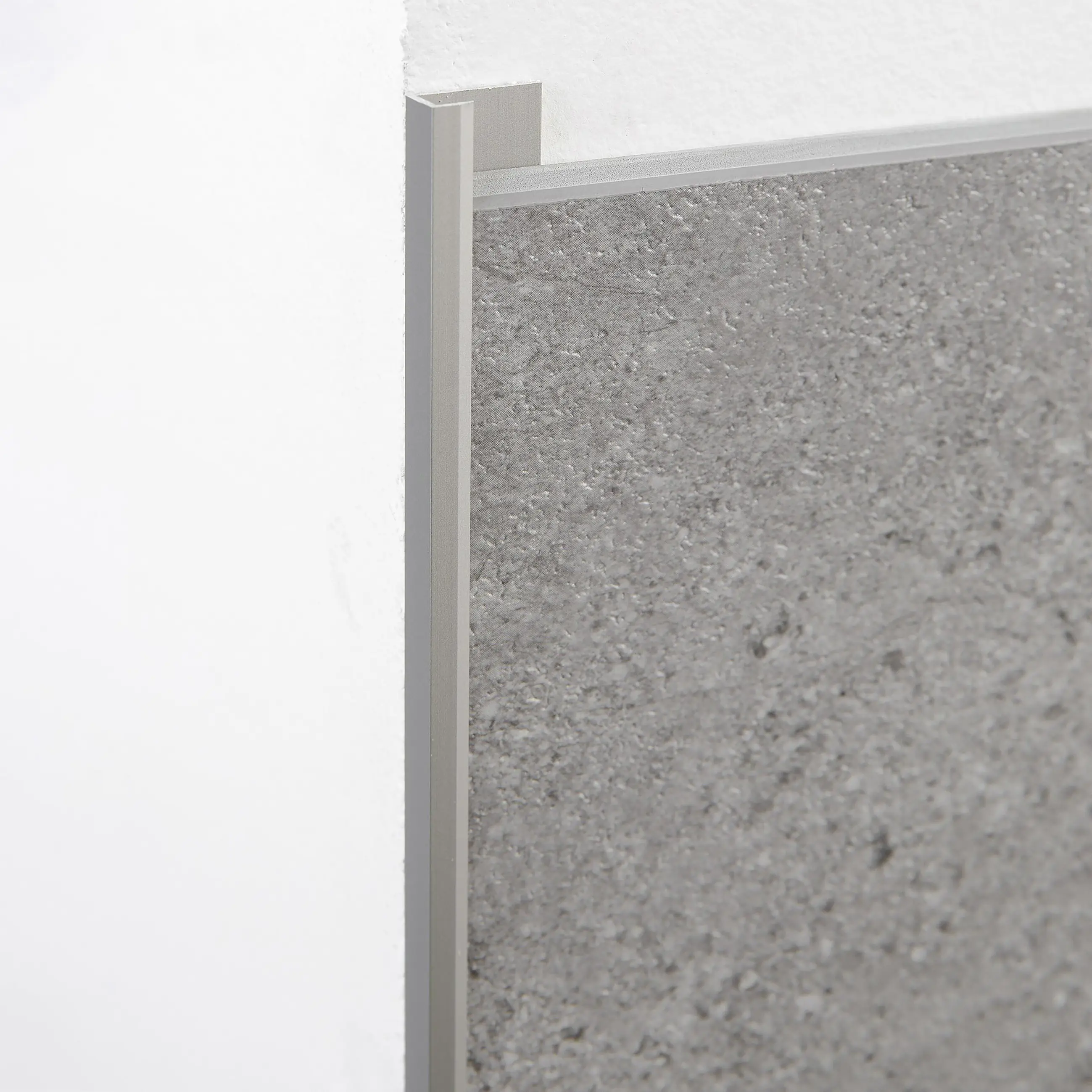 Grosfillex Einfass-Profil 2,6 m 6 x 5,5 mm Alu silber matt