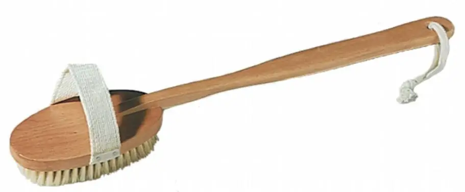 Weka Massagebürste für den Rücken 2-teilig