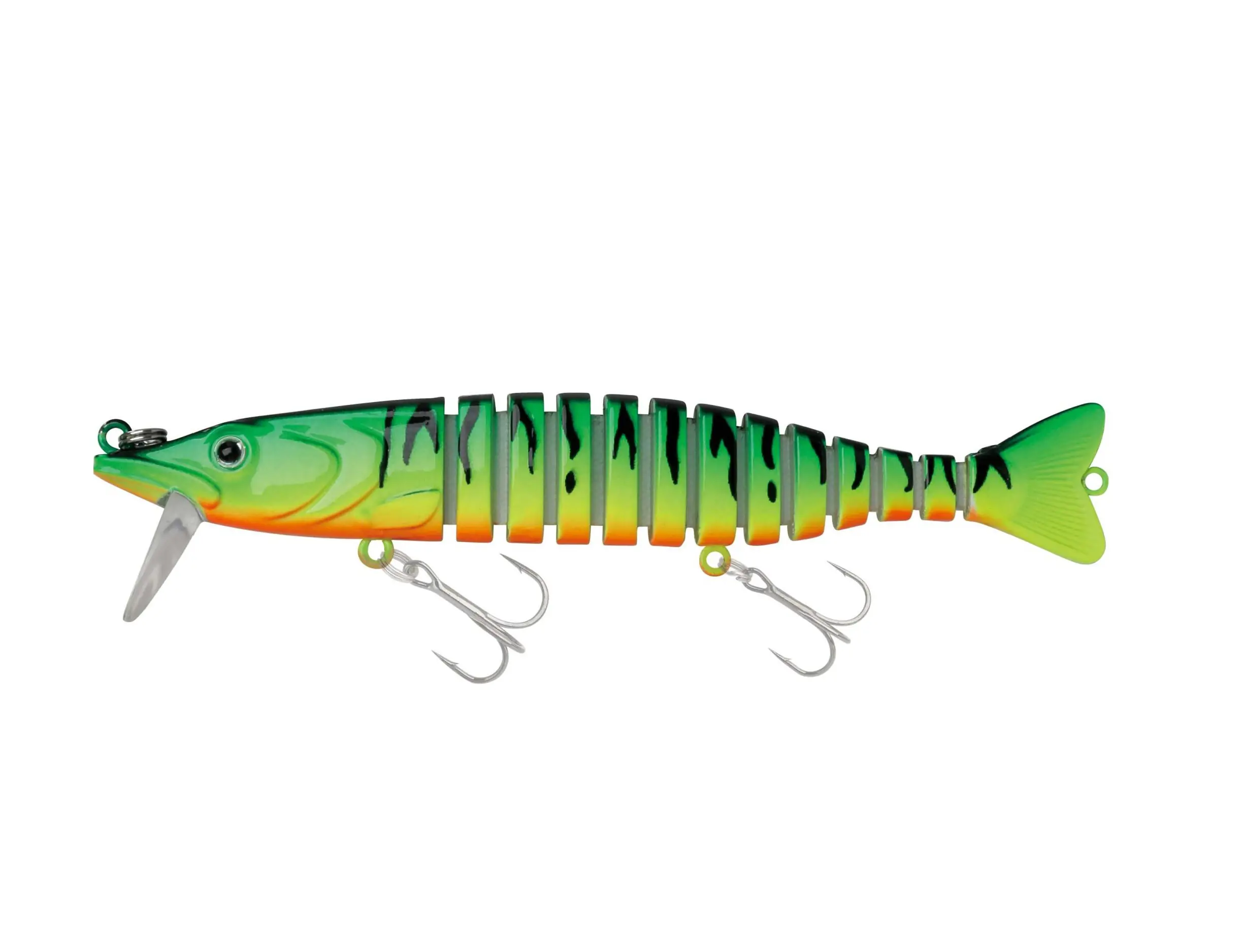 Paladin Angelköder Wobbler S Firetiger 11,4 cm UV-Spezialeffektlackierung sinkend