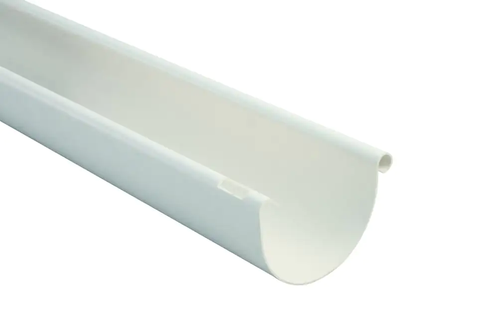 Marley Dachrinne NW 125 mm, 3 m, halbrund, weiß