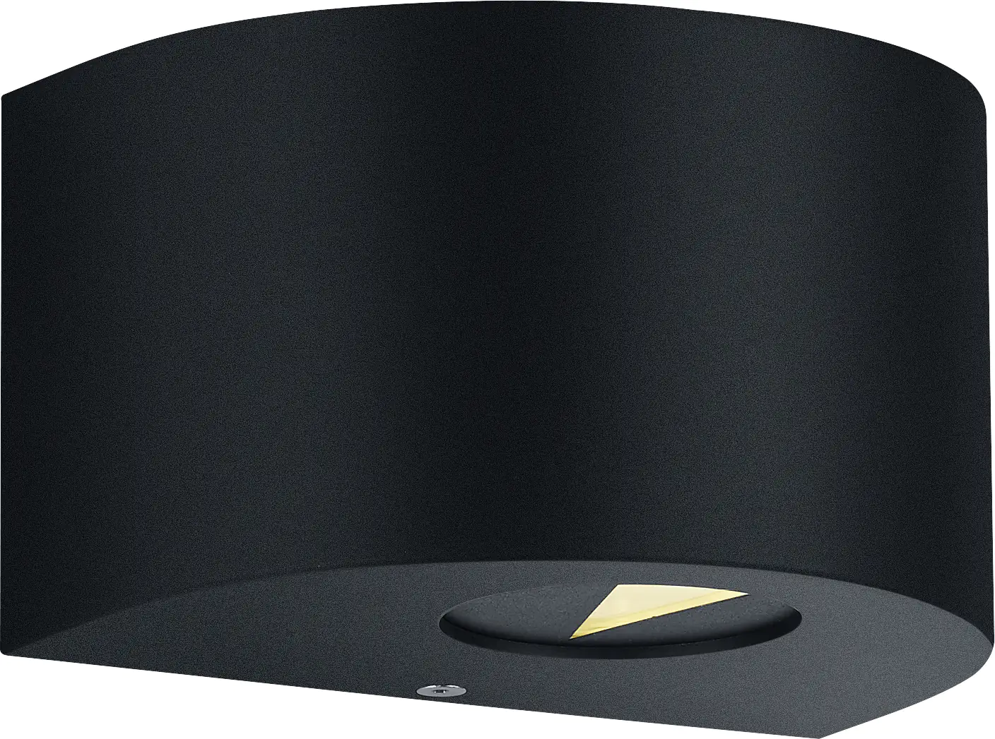 Reality Leuchten LED Außen-Wandleuchte Rosario schwarz matt Up- & Downlight