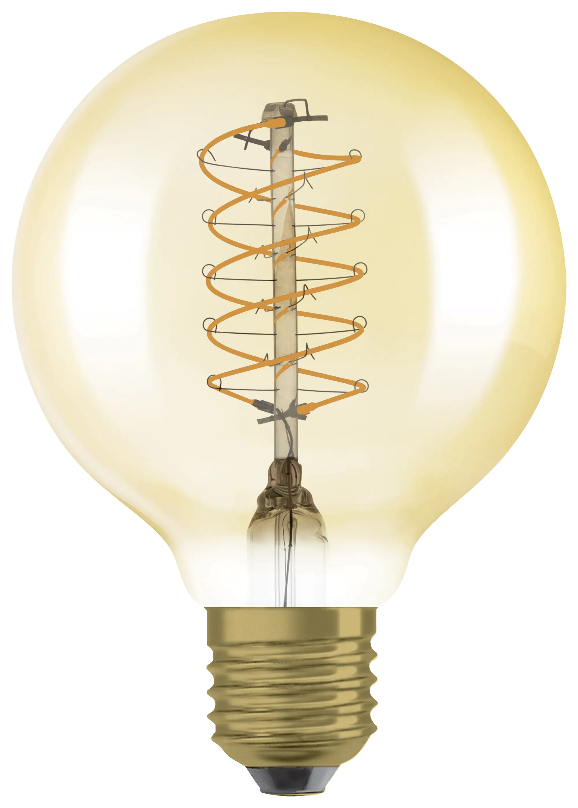 Osram LED Leuchtmittel Globe 80 E27 4,8 W warmweiß amber