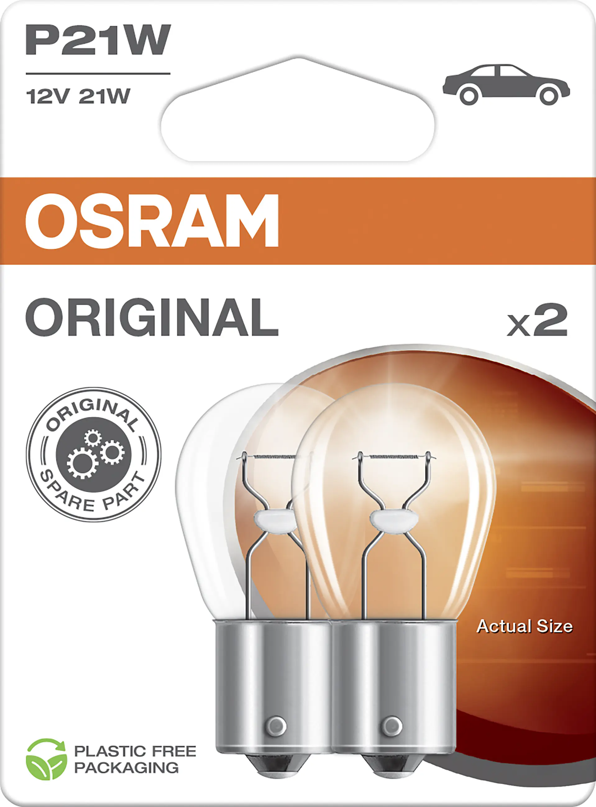 Osram Signallampe P21W Original 2.0 2 Stück Osram Signallampe P21W Original 2.0 2 Stück