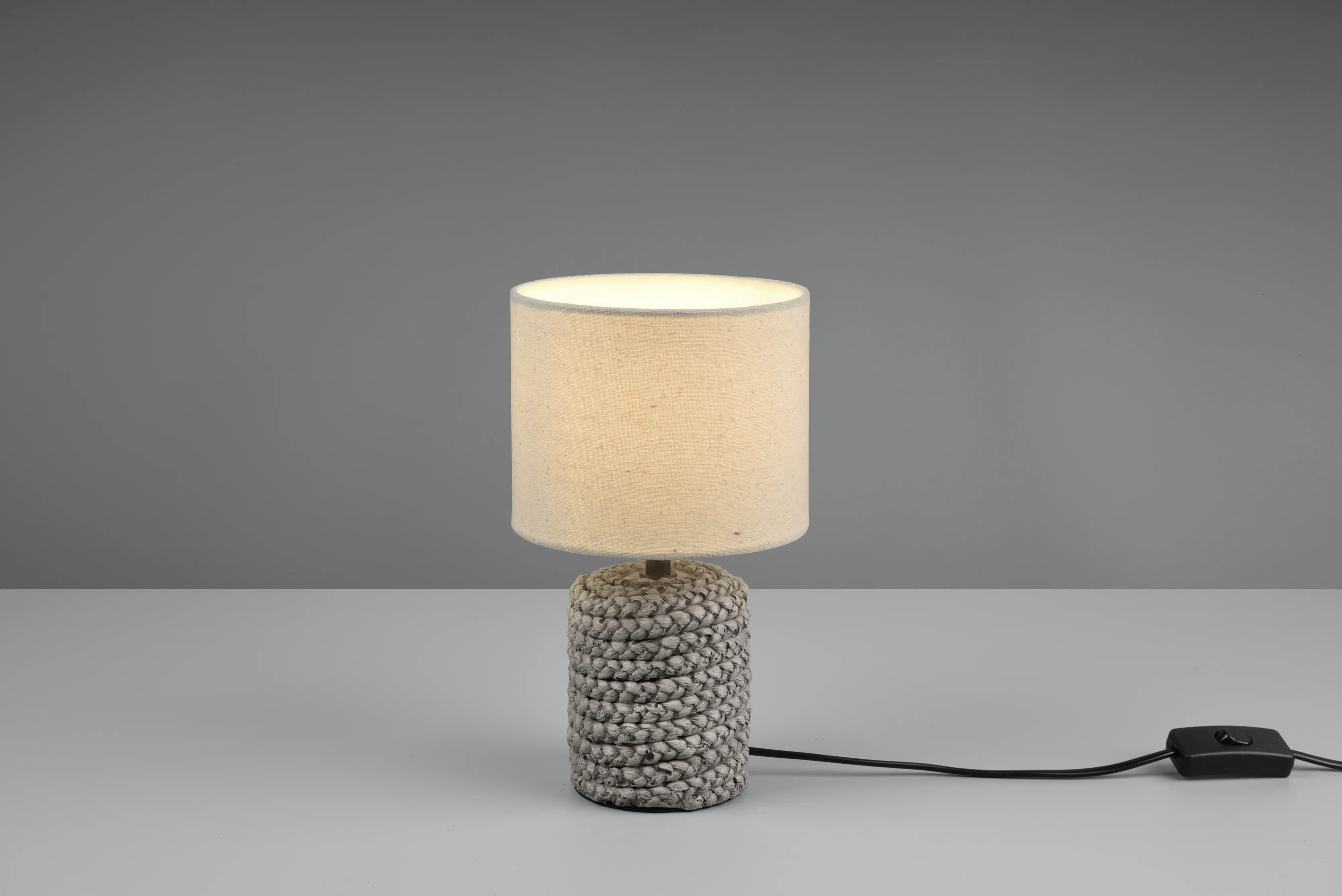 Reality Leuchten Tischleuchte Mala braun