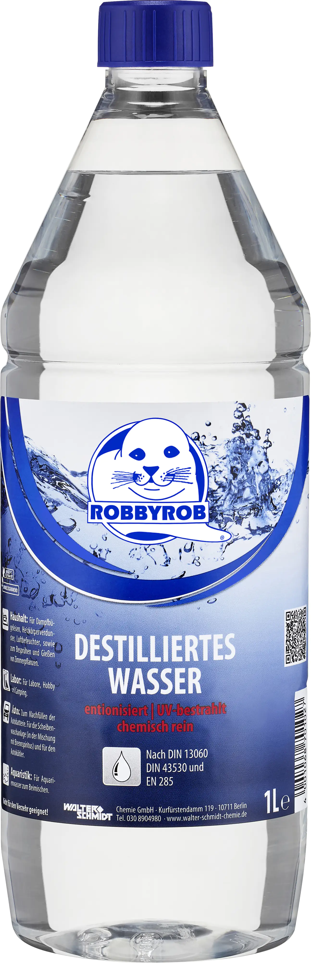 Robbyrob Destilliertes Wasser 1L