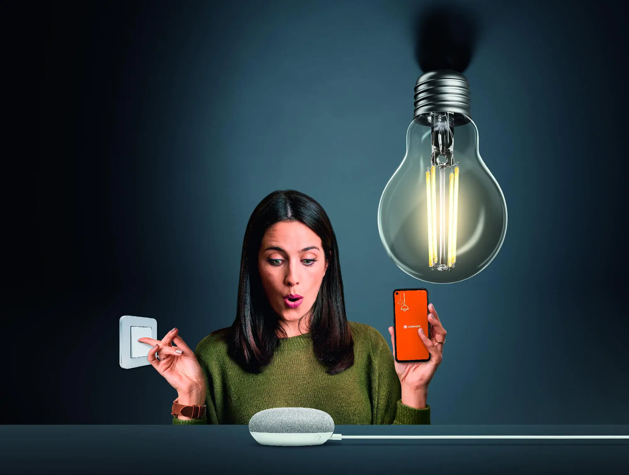 Ledvance Smart+ LED Leuchtmittel E27 Filament 6 W Ledvance Smart+ LED Leuchtmittel E27 Filament 6 W