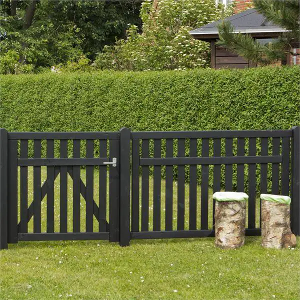 Plus Zaun Country 150 x 96 cm schwarz Plus Zaun Country 150 x 96 cm schwarz