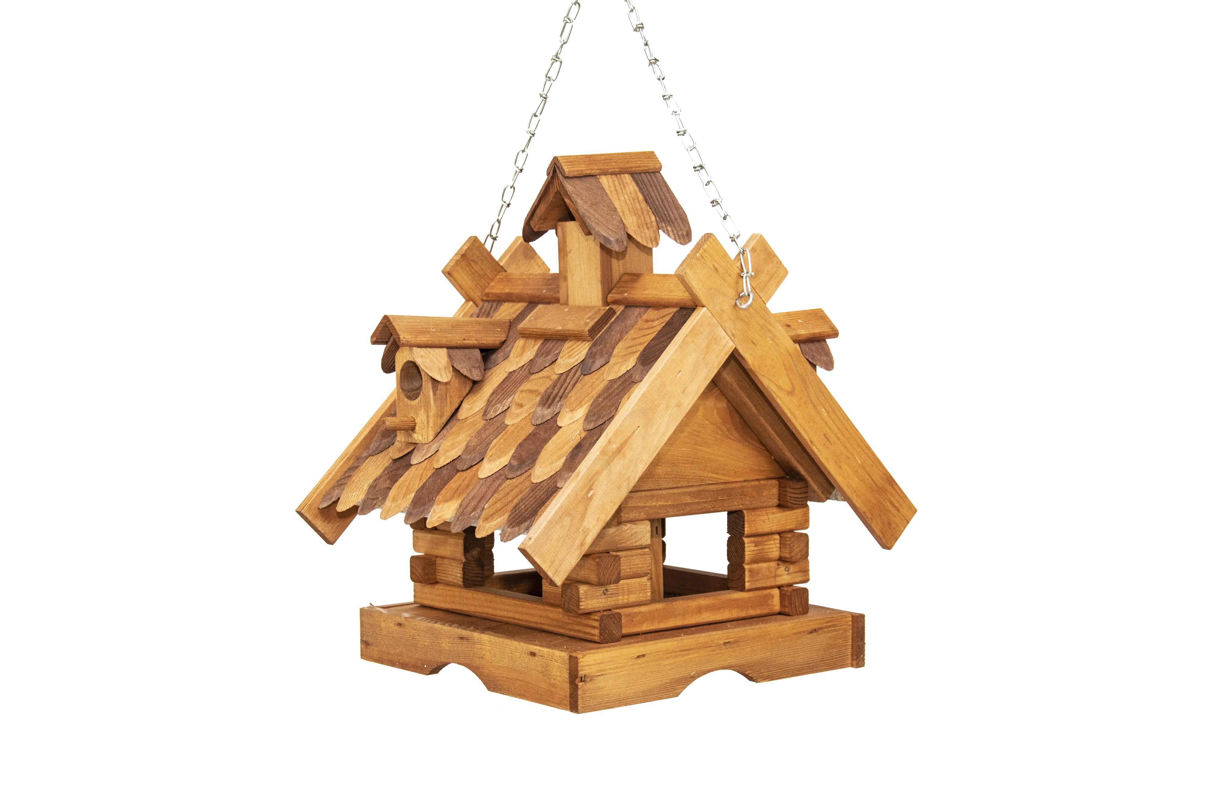 Vogelhaus Serfaus mit dekorativen Dachschindeln zum Hängen 26 x 40 x 37 cm Vogelhaus Serfaus mit dekorativen Dachschindeln zum Hängen 26 x 40 x 37 cm