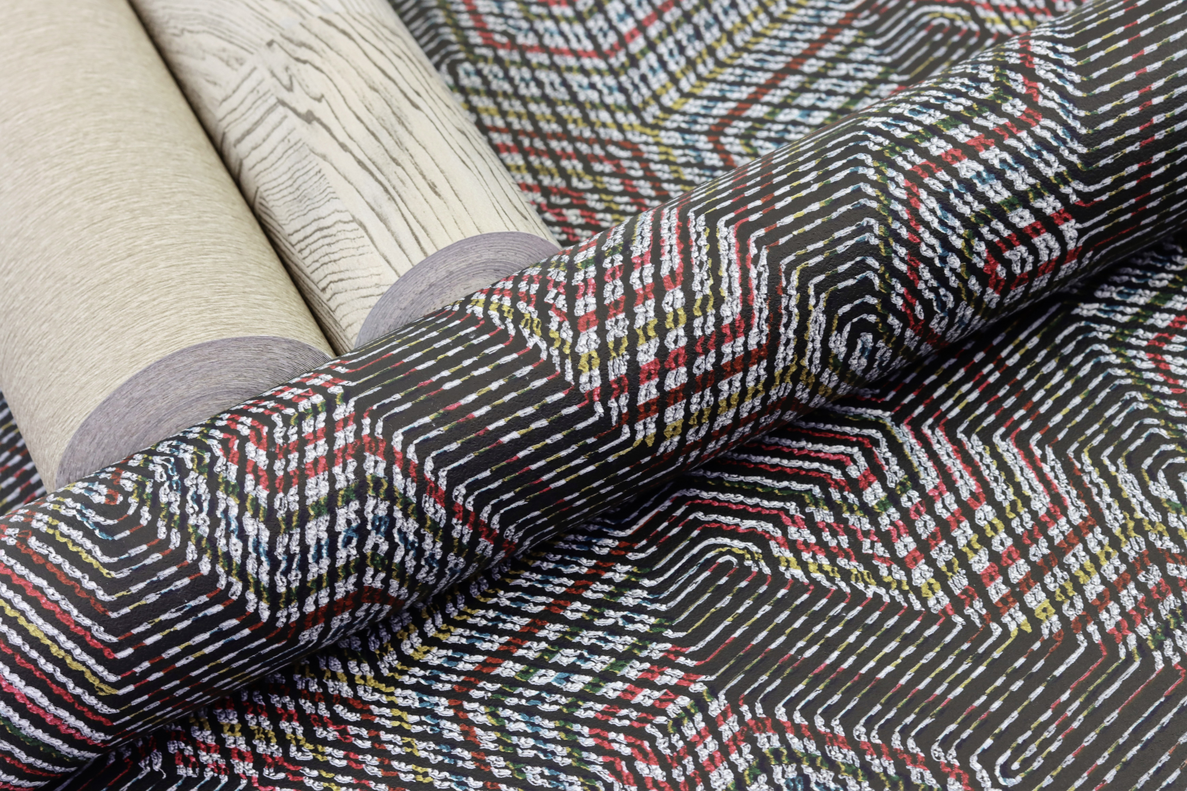 Rasch Vliestapete 751635 Beige-Dunkelbeige Muster & Motive 10,05 m x 0,53 m