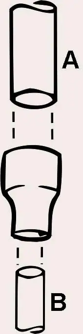 Cornat Reduziermuffe Ø 18 / Ø 15 mm