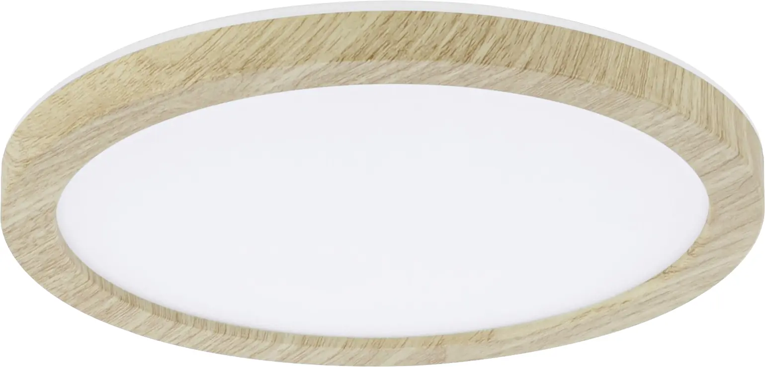 Paulmann LED Deckenleuchte Atria Shine Backlight Holzoptik Ø 19cm