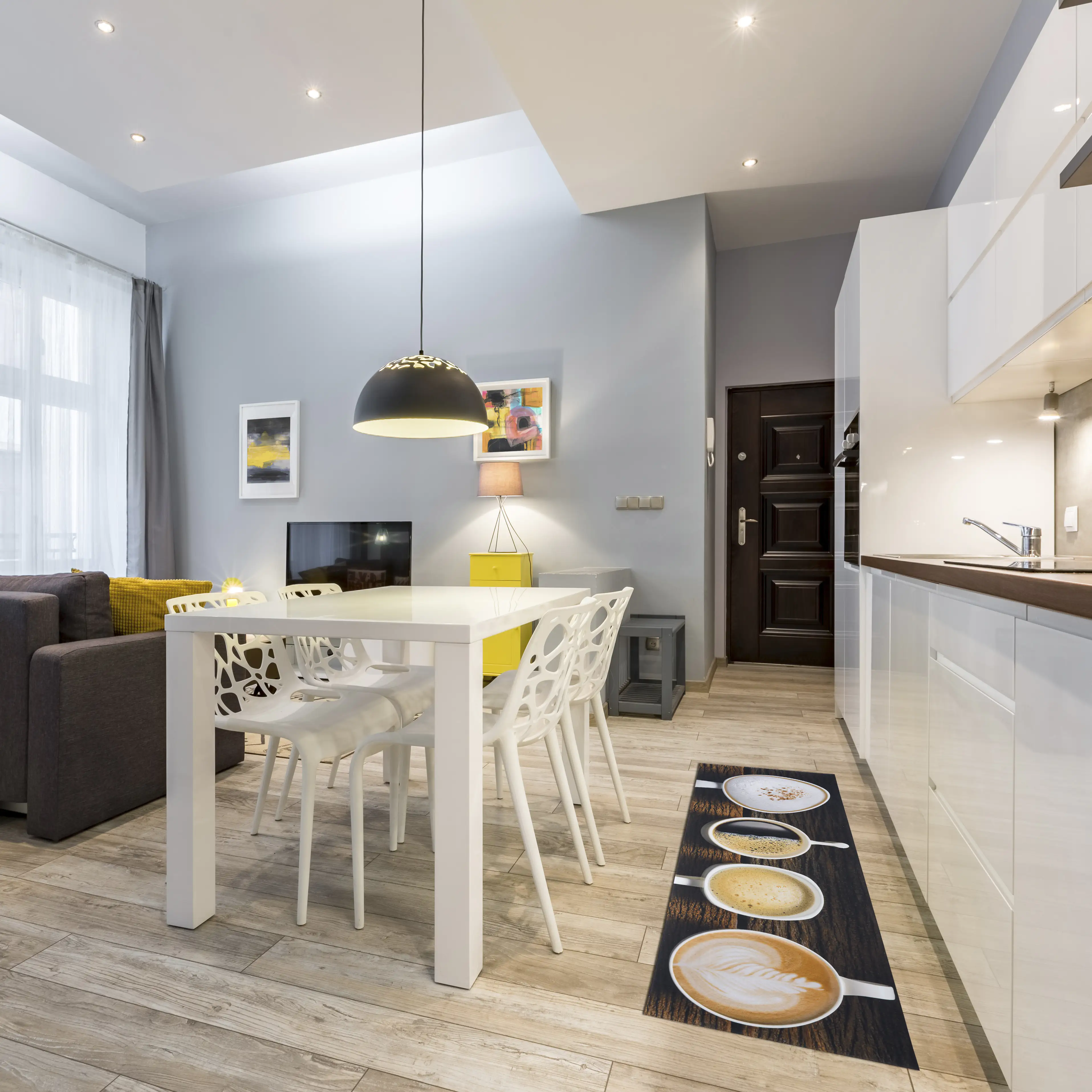 Andiamo Küchenläufer Kitchen Coffee, 50 x 150 cm