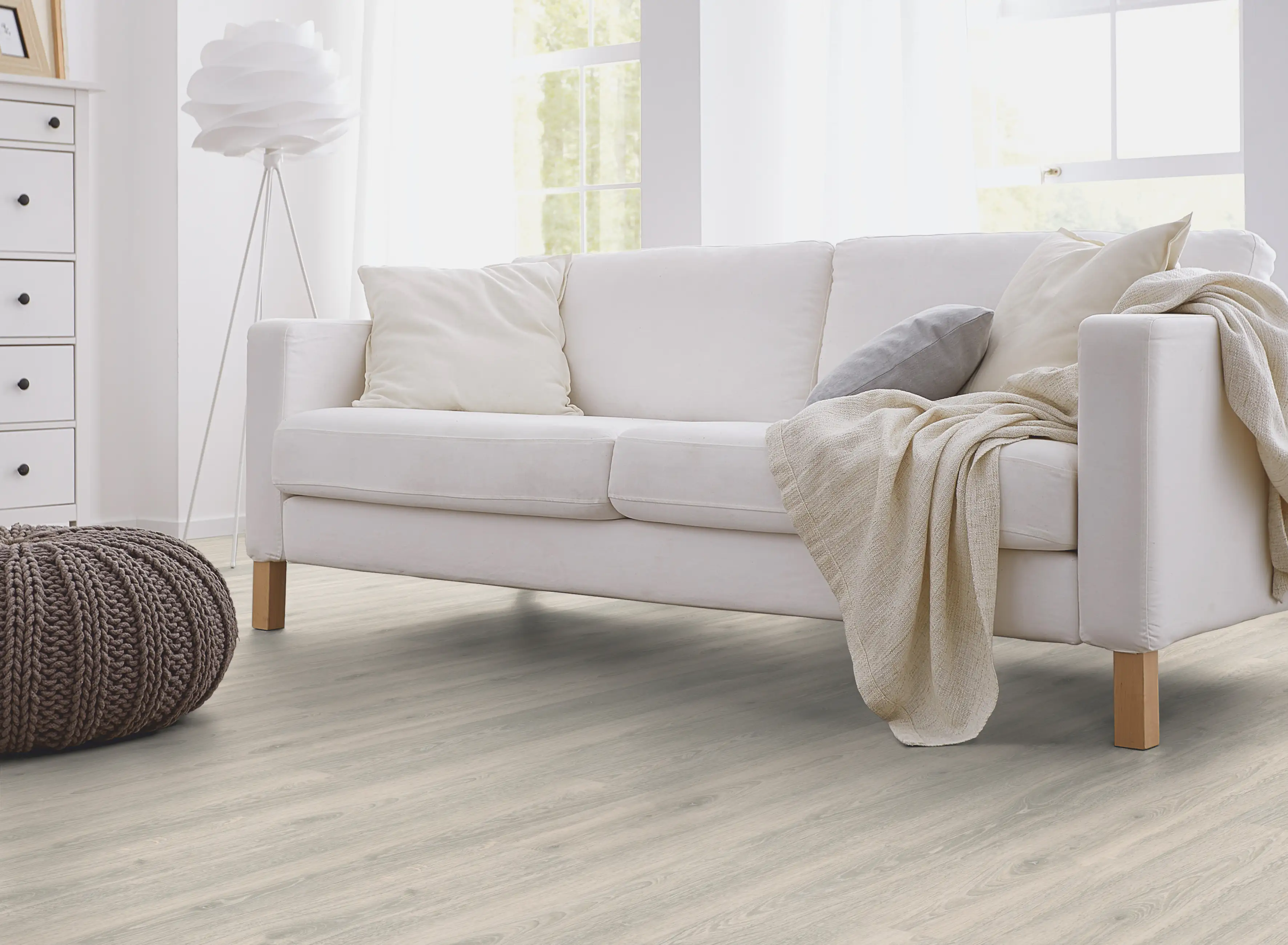 Decolife Vinyl-Fertigboden Eiseiche