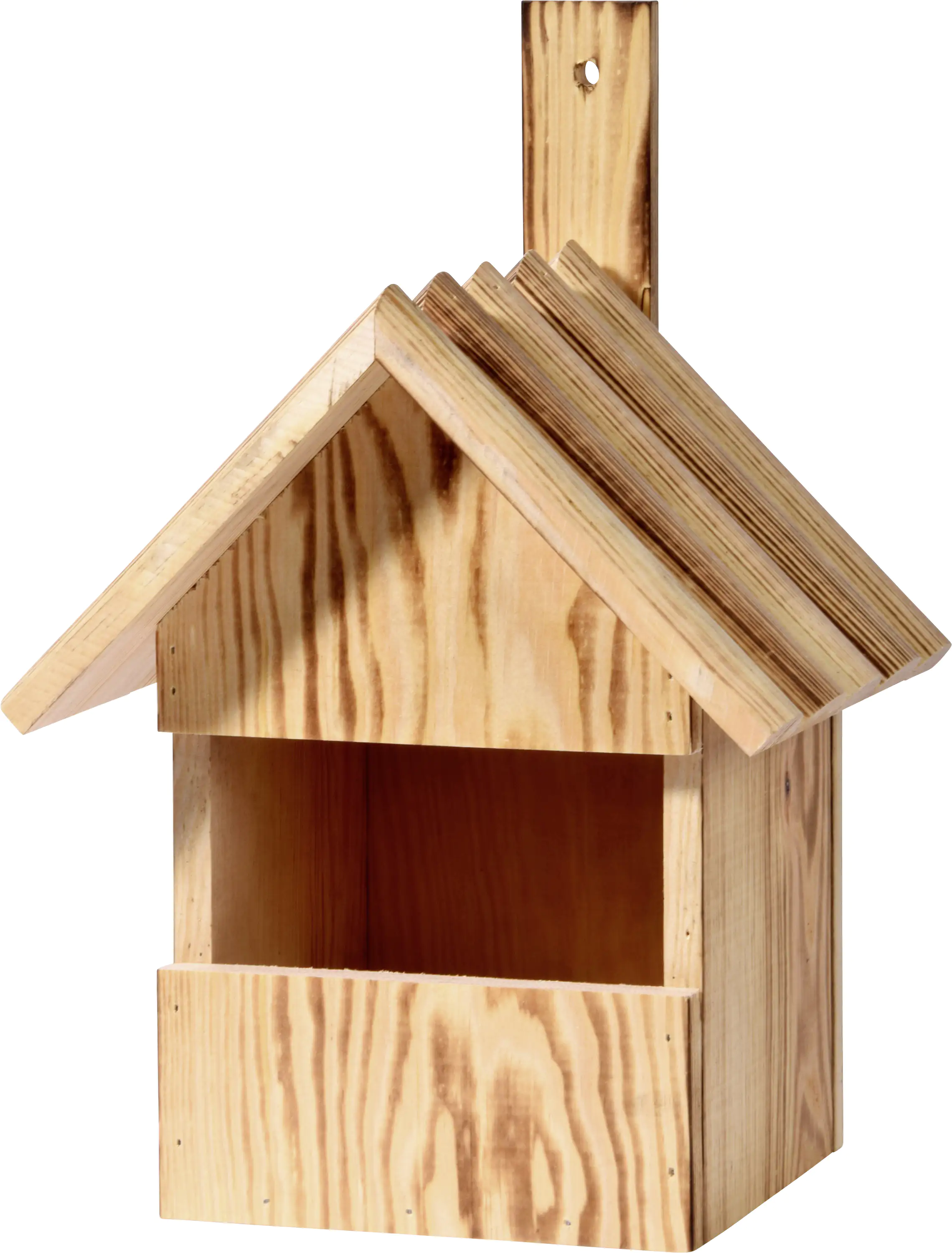 Dobar Nistkasten Kiefernholz geflammt LxBxH: 22,5x19,5x33 cm Dobar Nistkasten Kiefernholz geflammt LxBxH: 22,5x19,5x33 cm