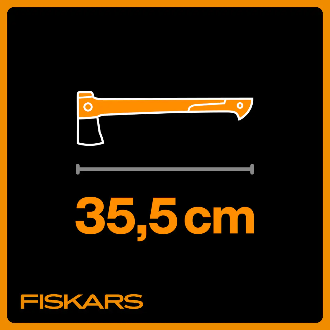 Fiskars Universal-Axt X-series X14 XS Kopfgewicht 529 g