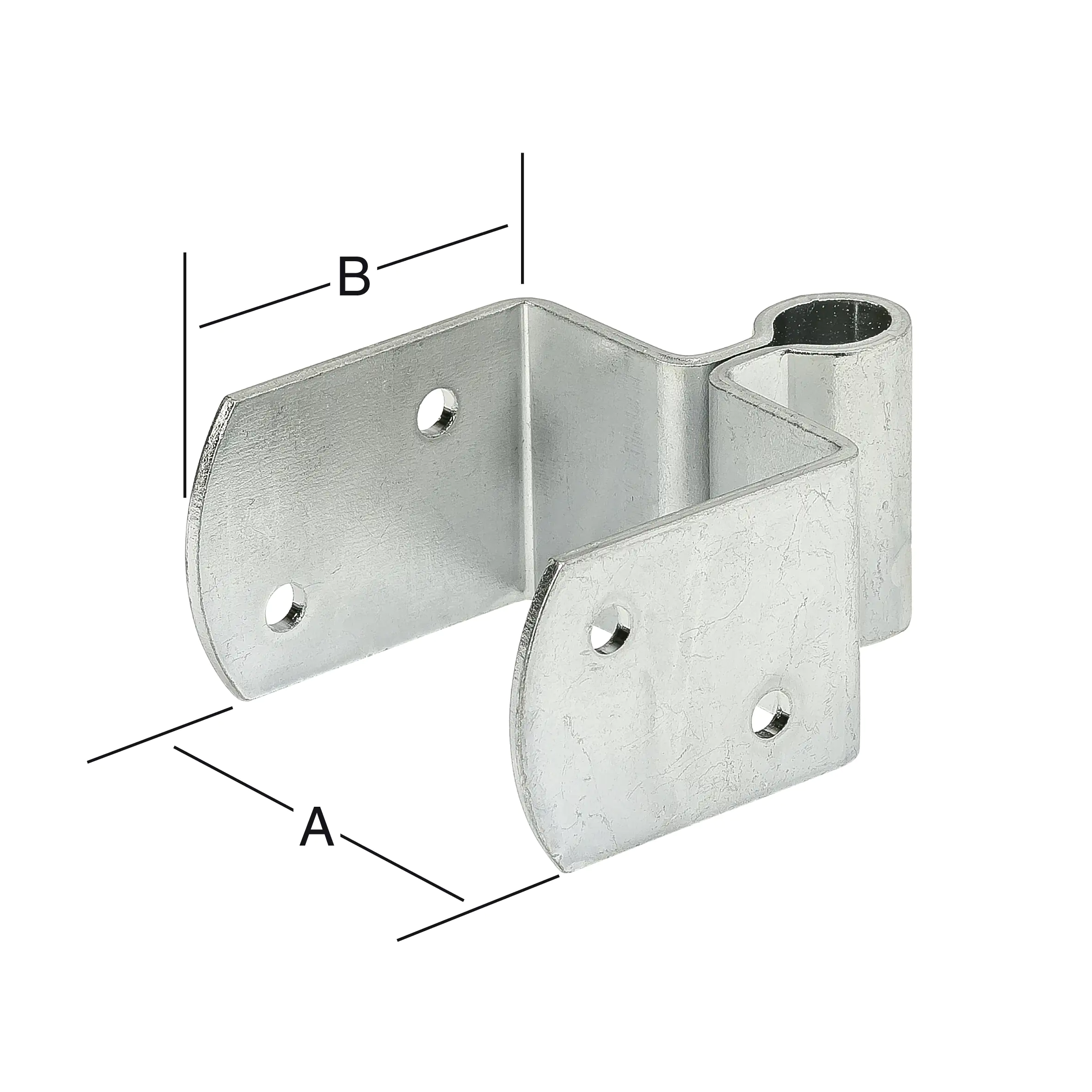 Vormann Flechtzaunbänder verzinkt 45 x 38 mm