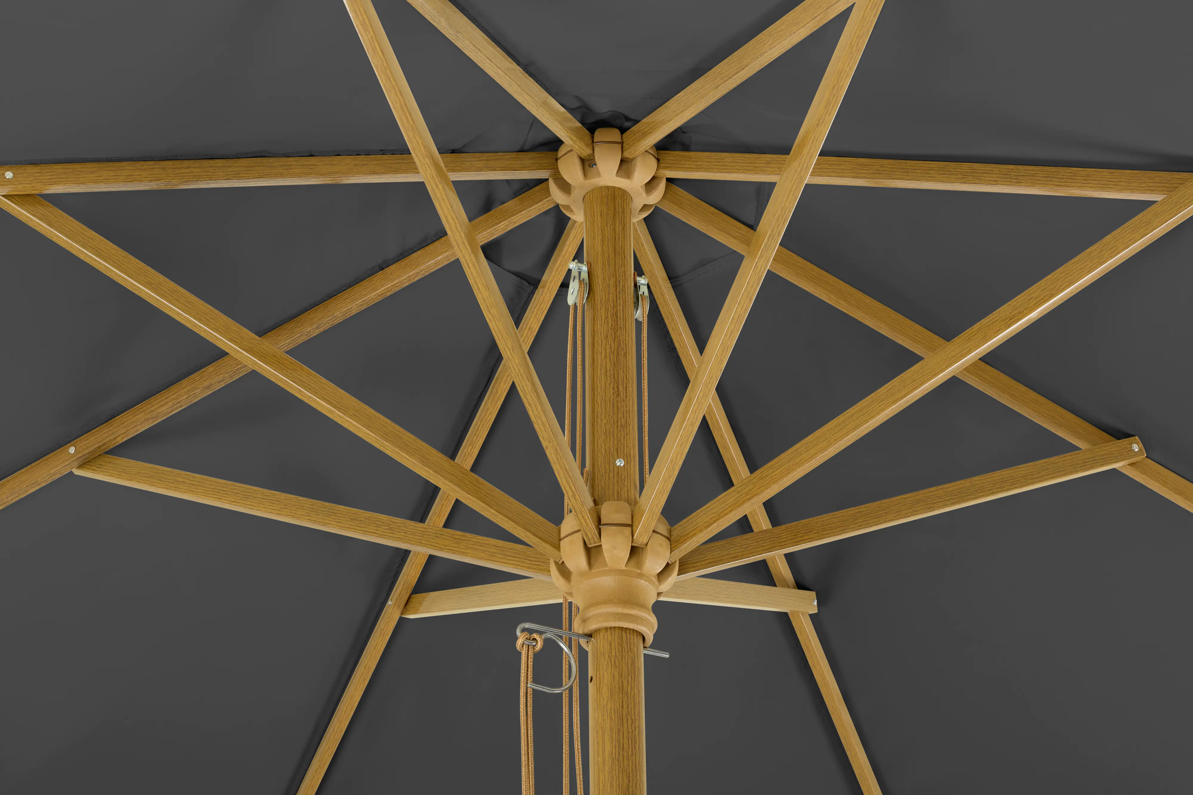 Schneider Sonnenschirm Malaga anthrazit Ø 300 cm