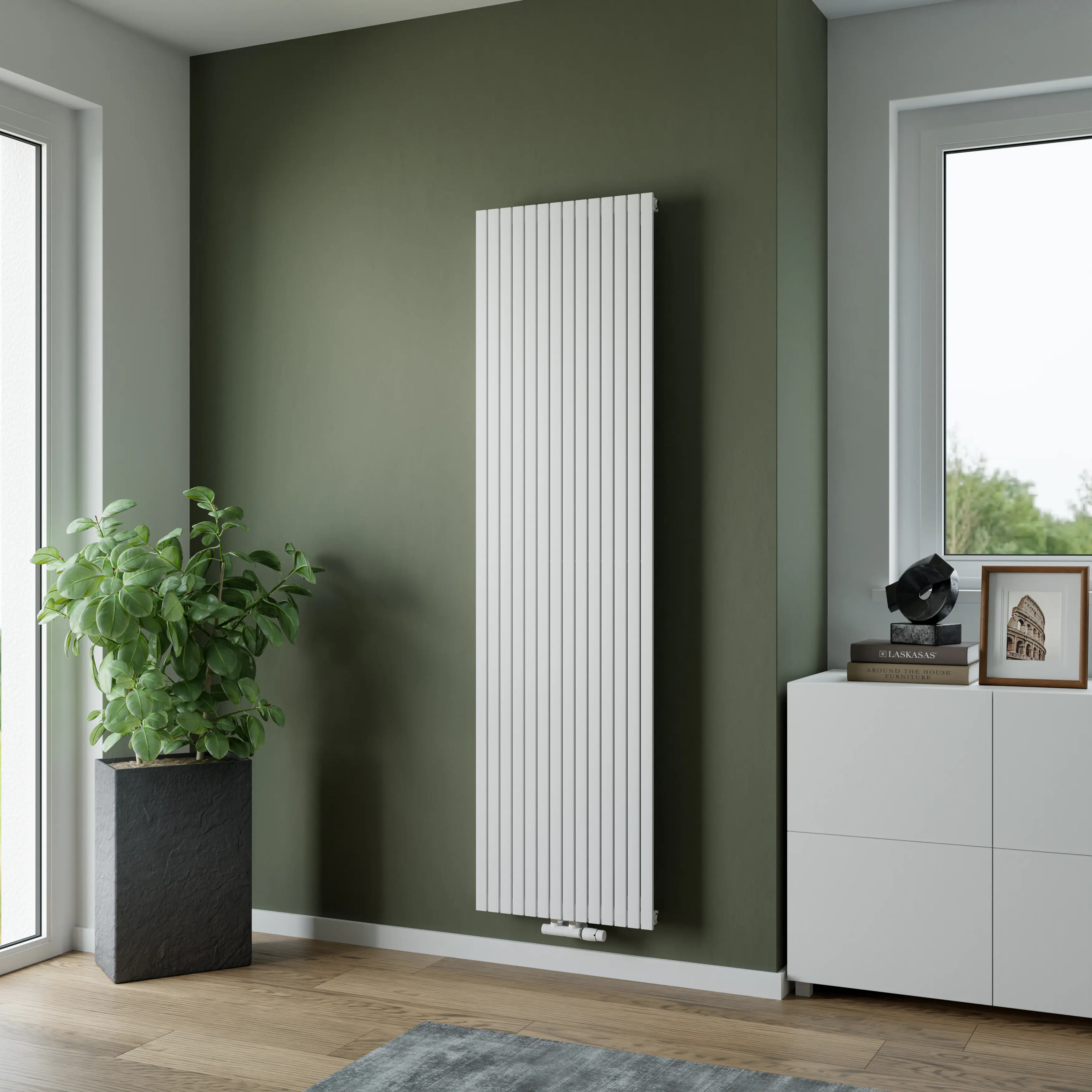 Ximax Heizkörper P1 Slim 180 x 48,5 cm 1092 Watt weiß 